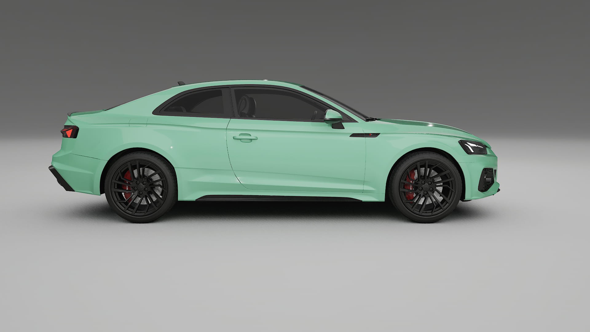 Audi RS5 Coupe B9 facelift pre-LCI TPU Paint Protection Film | DUSTY Color Change PPF Full Pre-Cut Kit