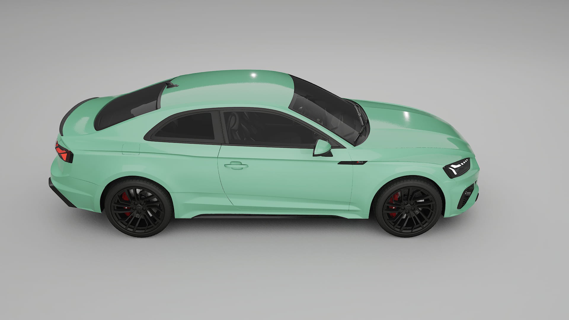 Audi RS5 Coupe B9 facelift pre-LCI TPU Paint Protection Film | DUSTY Color Change PPF Full Pre-Cut Kit