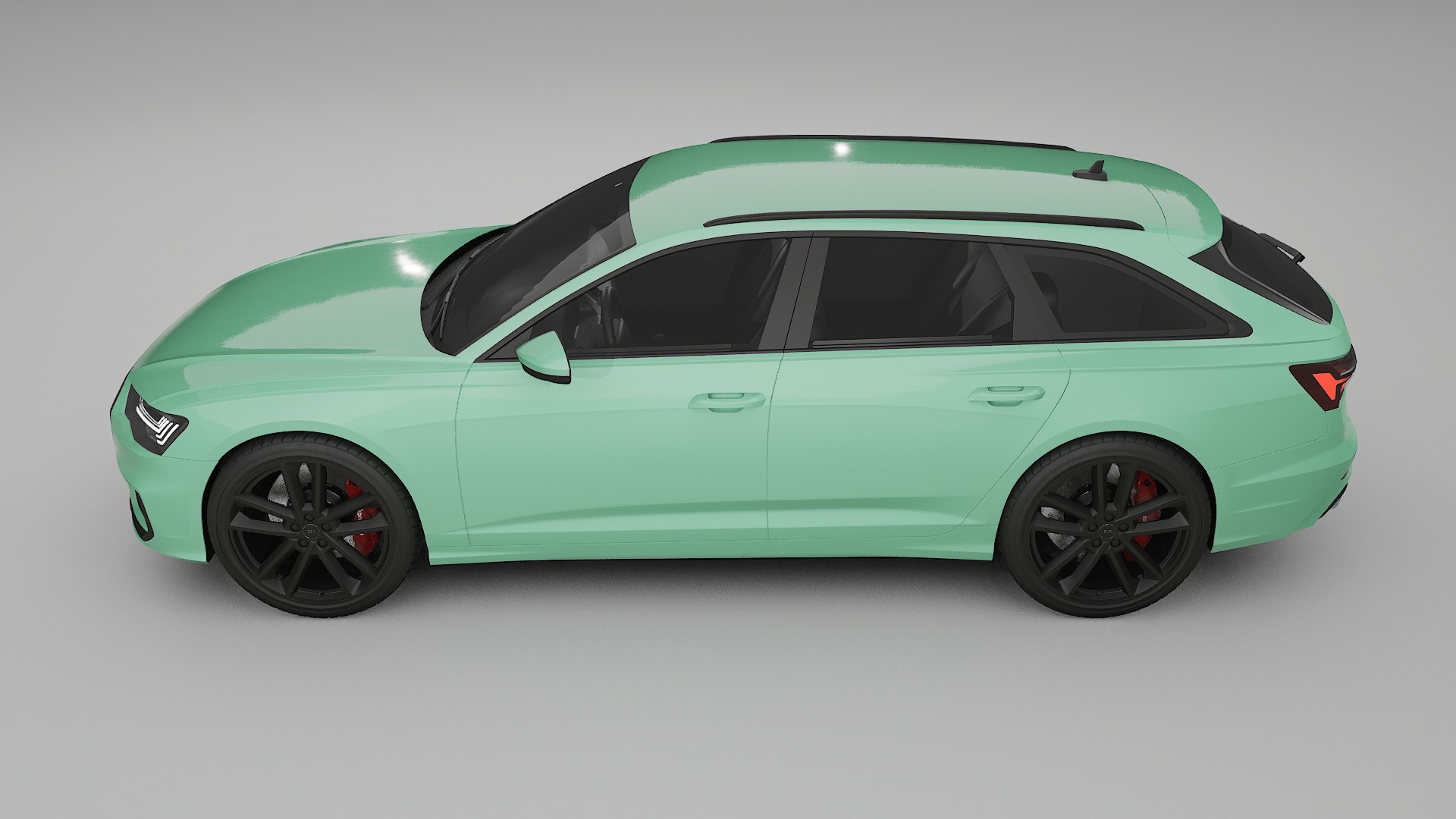 Audi S6 Avant prefacelift pre-LCI C8 TPU Paint Protection Film | DUSTY Color Change PPF Full Pre-Cut Kit