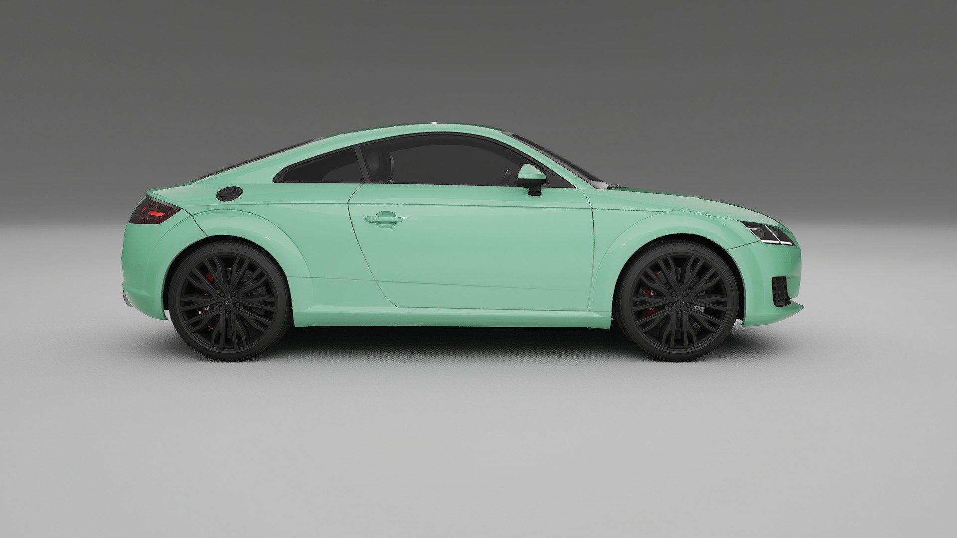 Audi TT Coupe 8S prefacelift pre-LCI TPU Paint Protection Film | DUSTY Color Change PPF Full Pre-Cut Kit