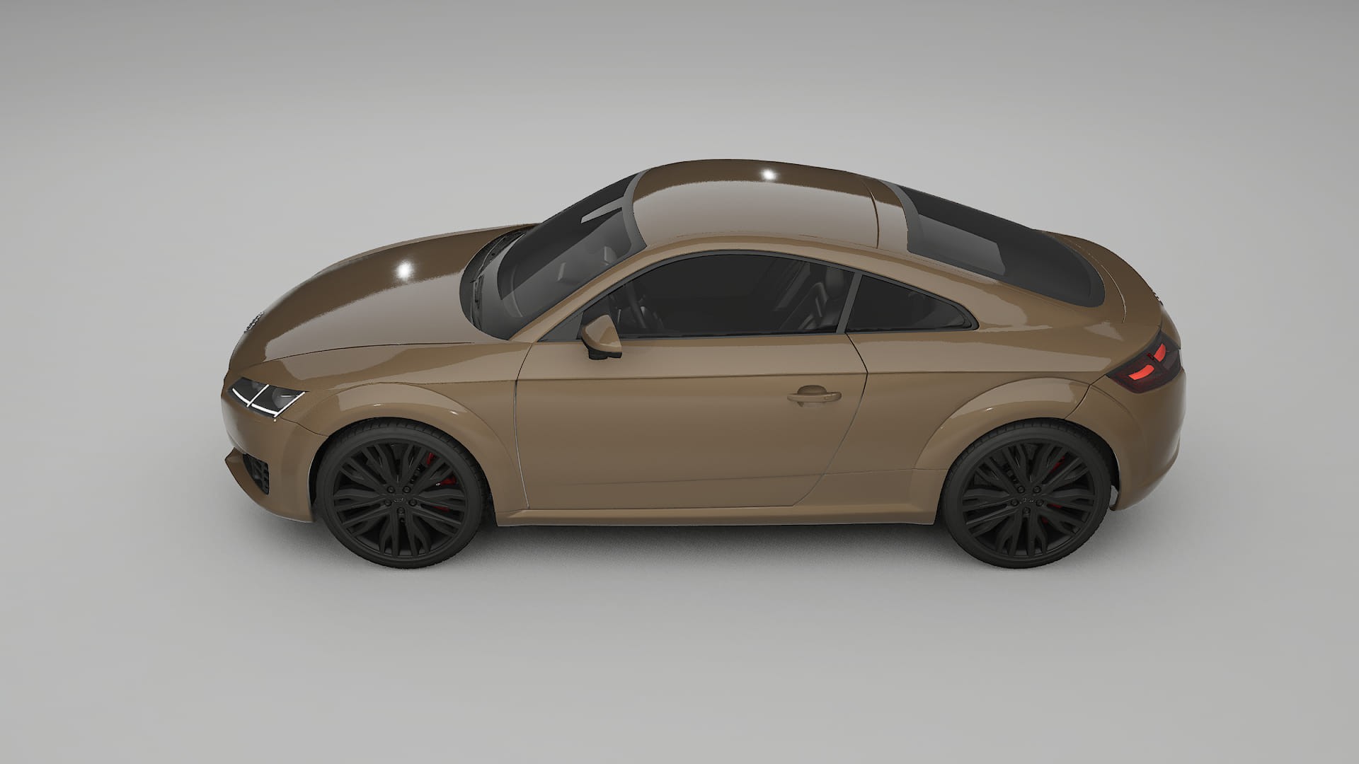 Audi TT Coupe 8S prefacelift pre-LCI TPU Paint Protection Film | SAHARA Color Change PPF Full Pre-Cut Kit