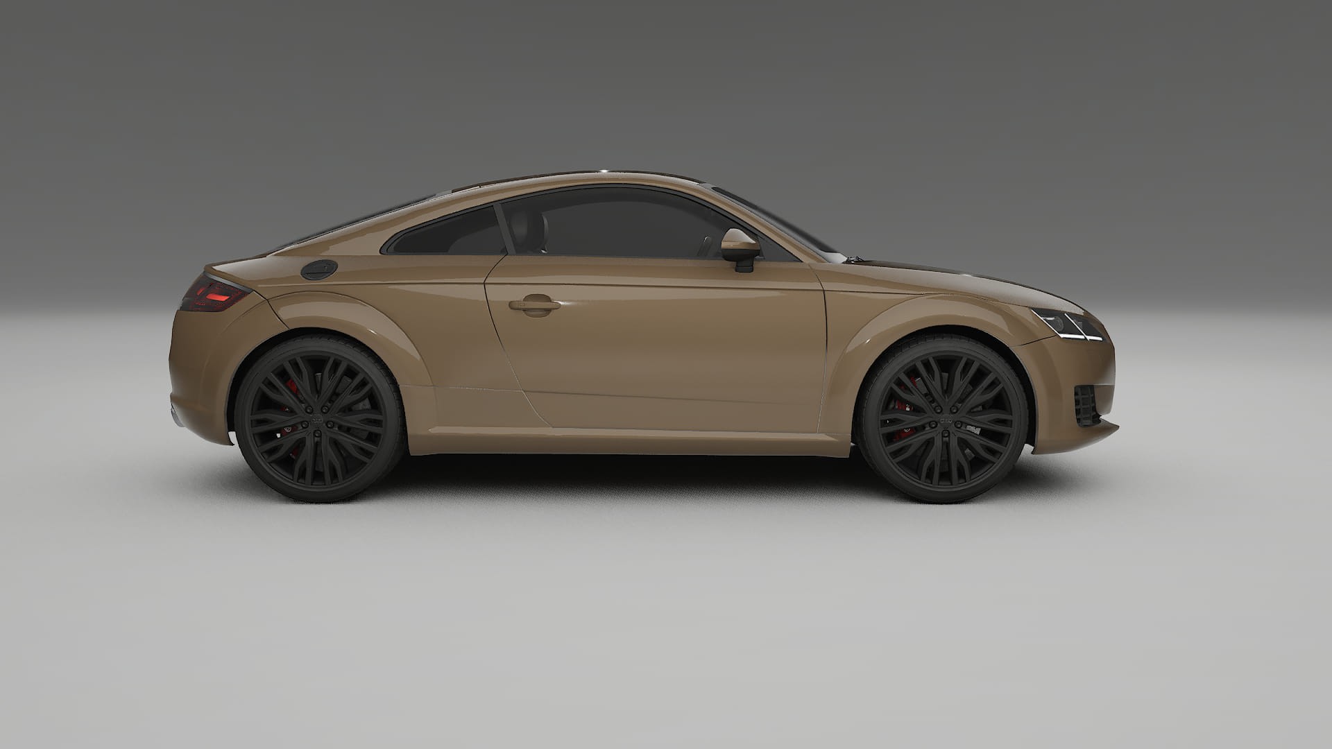 Audi TT Coupe 8S prefacelift pre-LCI TPU Paint Protection Film | SAHARA Color Change PPF Full Pre-Cut Kit