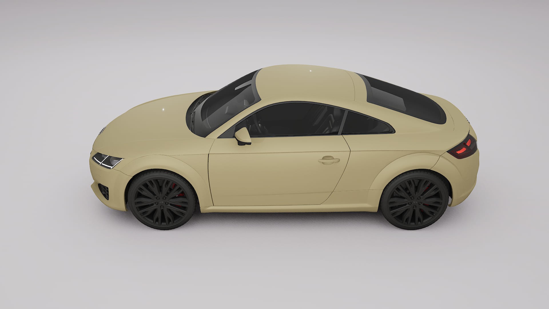Audi TT Coupe 8S prefacelift pre-LCI TPU Paint Protection Film | SAND Color Change PPF Full Pre-Cut Kit