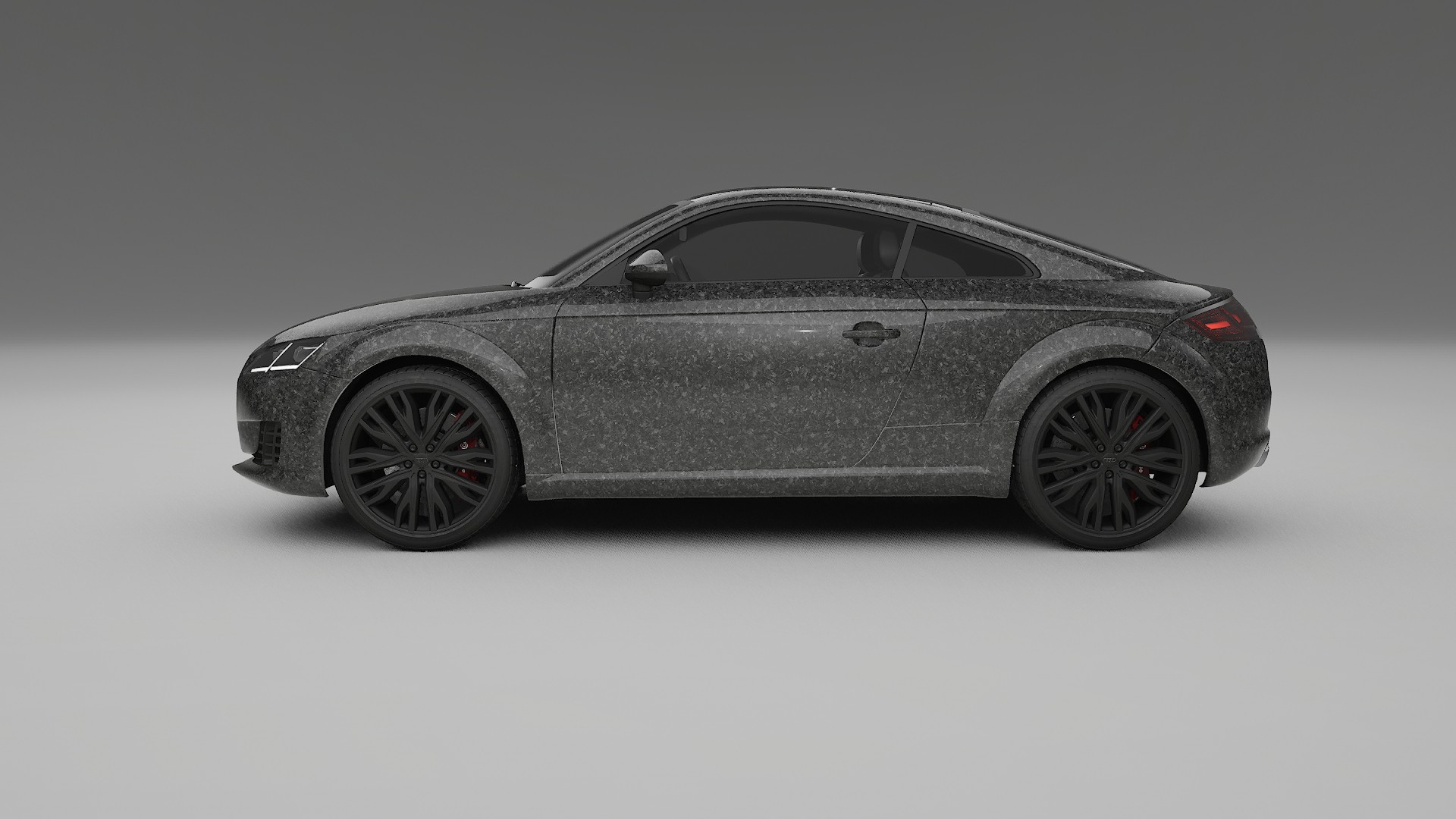 Audi TT Coupe 8S prefacelift pre-LCI TPU Paint Protection Film | FORGED S Color Change PPF Full Pre-Cut Kit