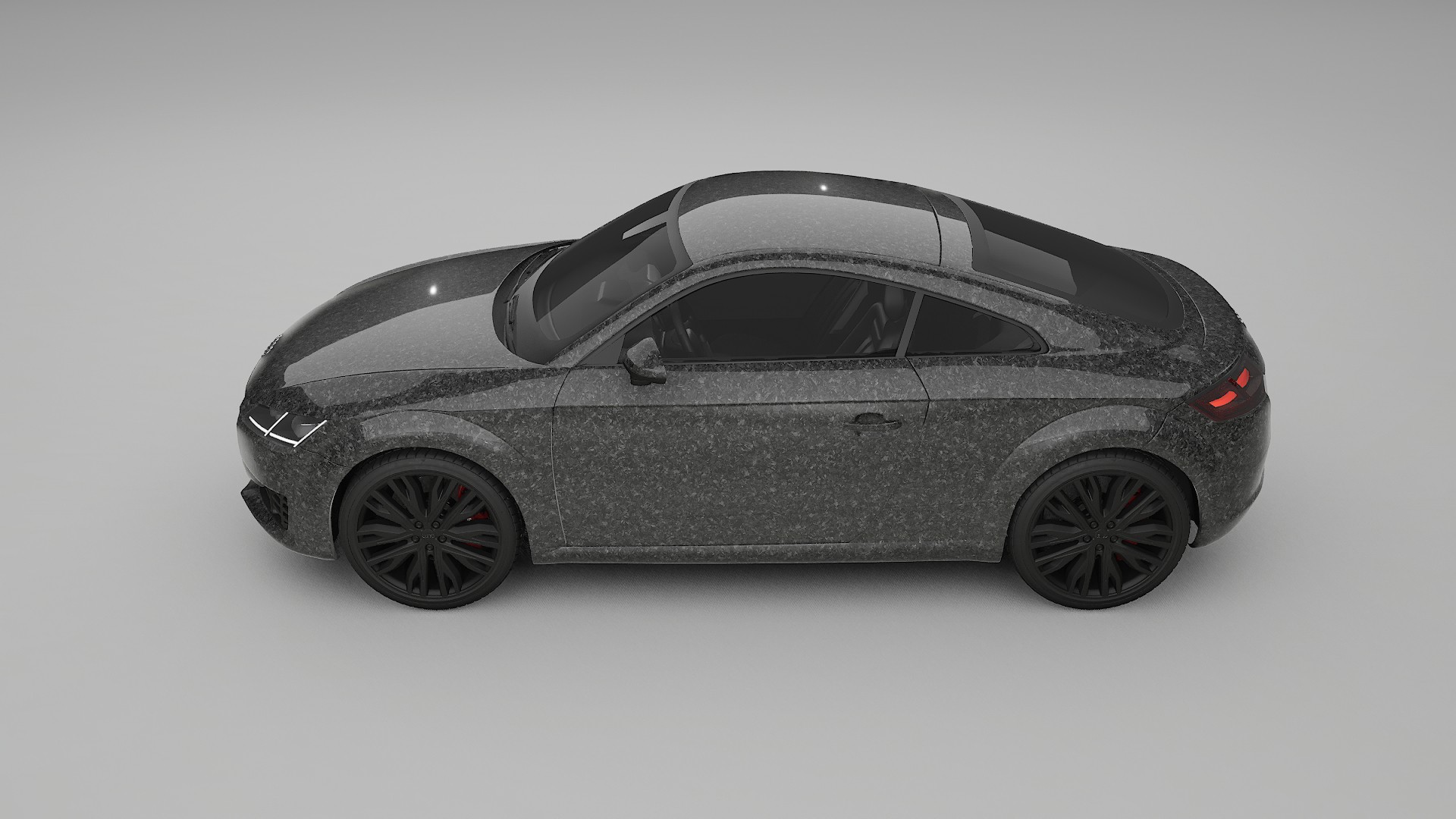 Audi TT Coupe 8S prefacelift pre-LCI TPU Paint Protection Film | FORGED S Color Change PPF Full Pre-Cut Kit