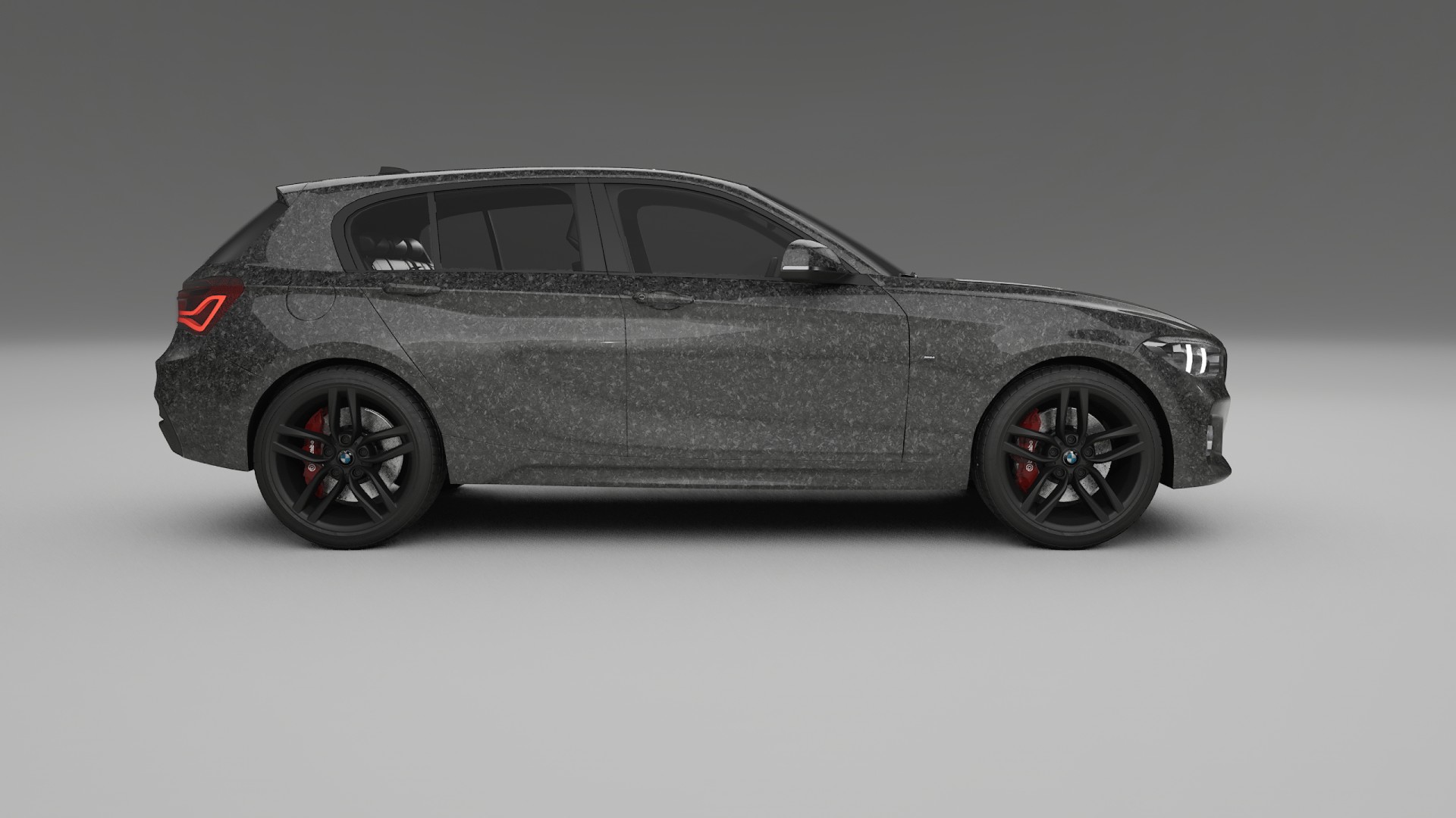BMW 1 F20 facelift LCI TPU Paint Protection Film | FORGED S Color Change PPF Full Pre-Cut Kit