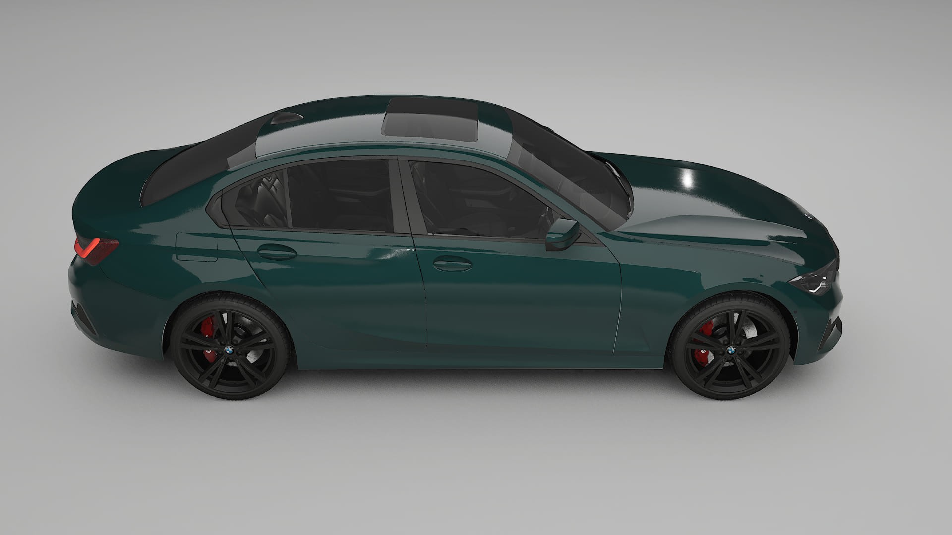 BMW 3 G20 prefacelift pre-LCI TPU Paint Protection Film | INFERNO Color Change PPF Full Pre-Cut Kit