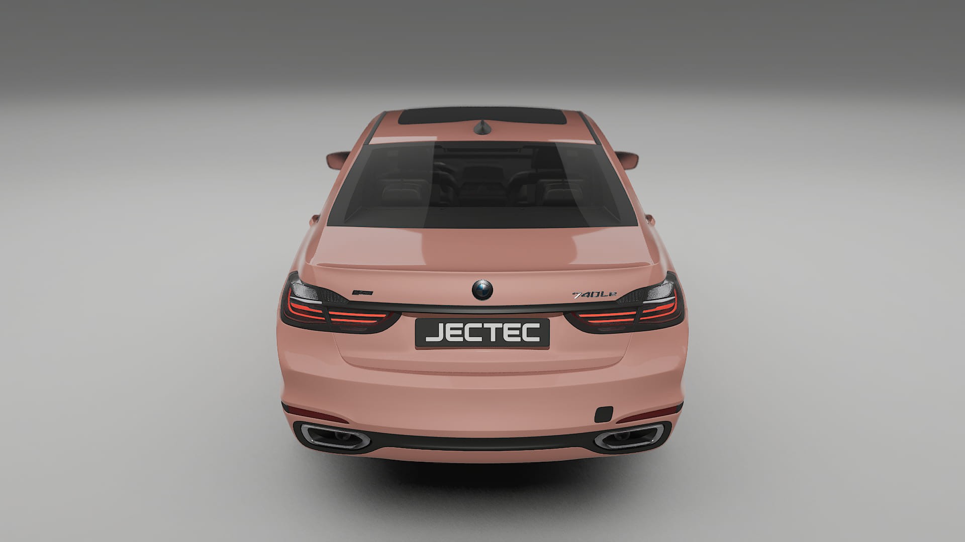 BMW 7 G11 G12 facelift LCI TPU Paint Protection Film | BLUSH Color Change PPF Full Pre-Cut Kit