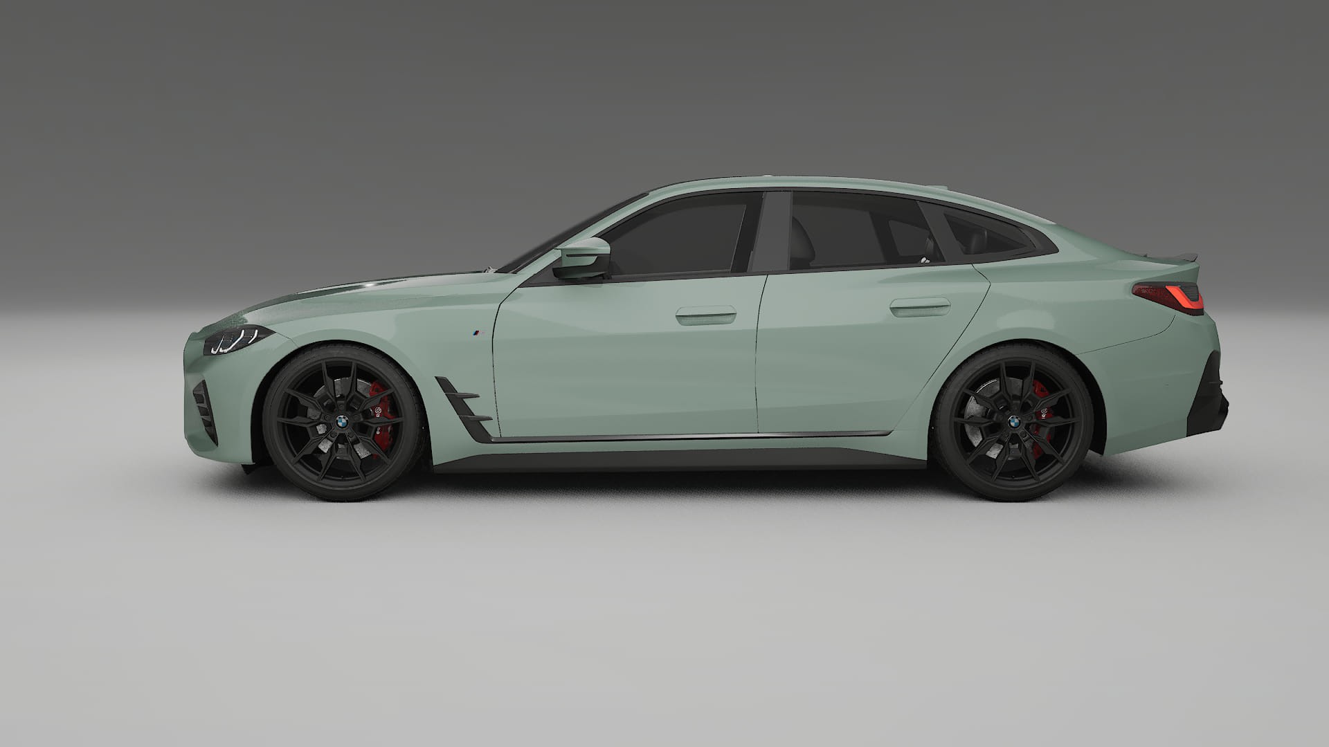 BMW I4 G26 M-Package TPU Paint Protection Film | CINDER Color Change PPF Full Pre-Cut Kit