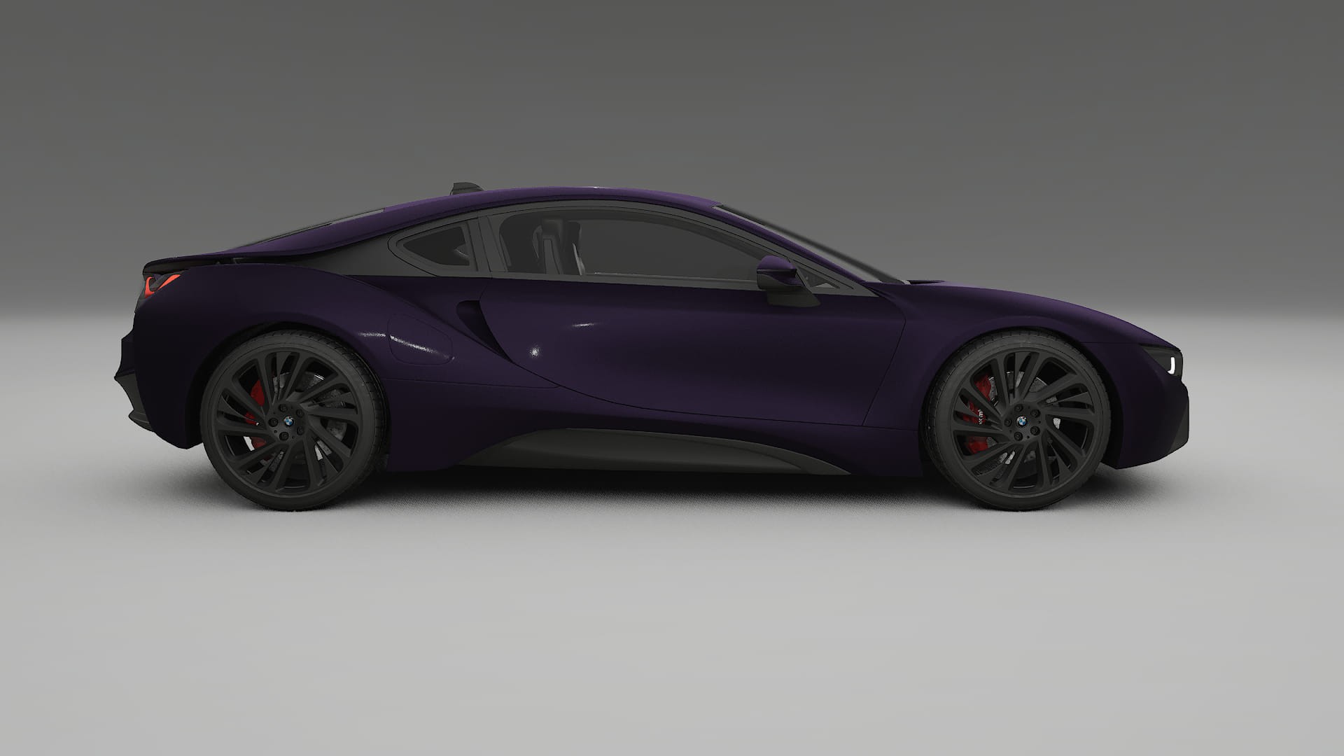 BMW I8 I12 TPU Paint Protection Film | VIOLET Color Change PPF Full Pre-Cut Kit