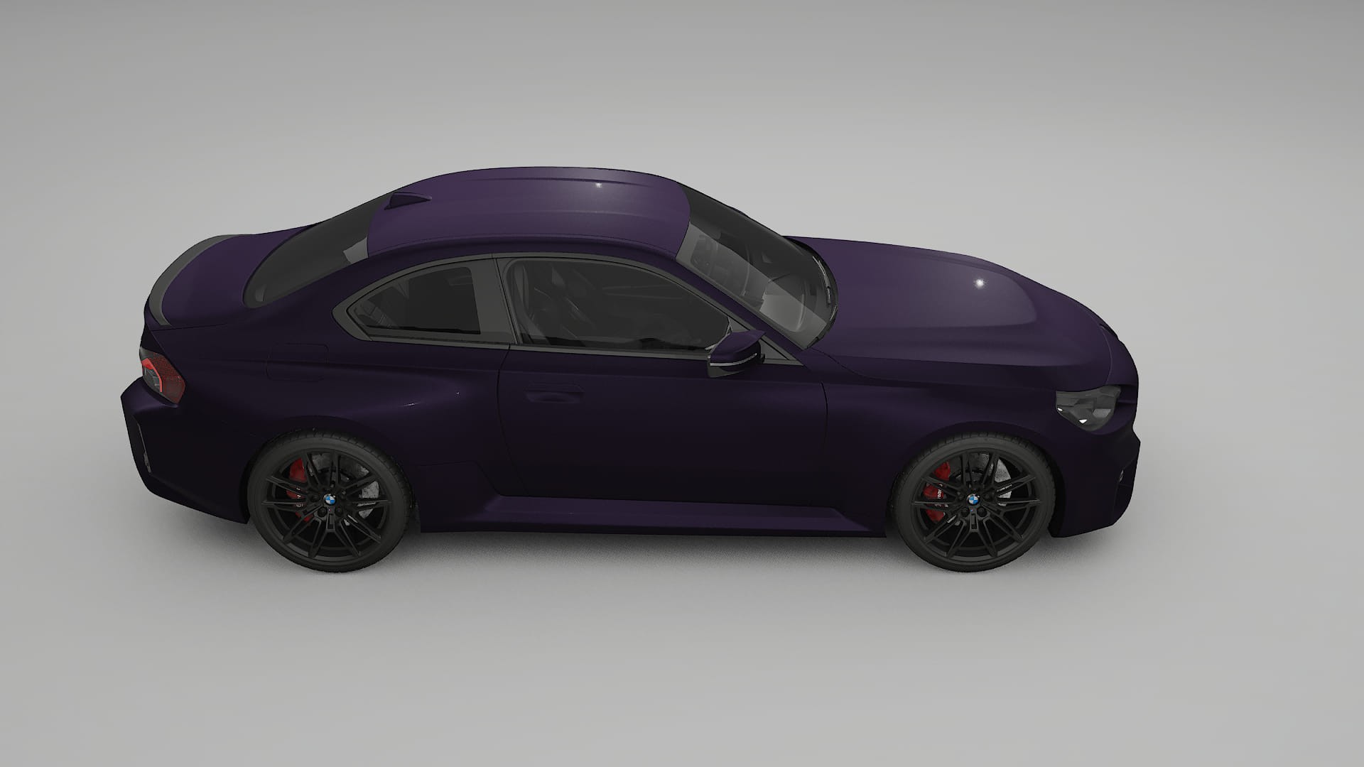 BMW M2 G87 TPU Paint Protection Film | VIOLET Color Change PPF Full Pre-Cut Kit
