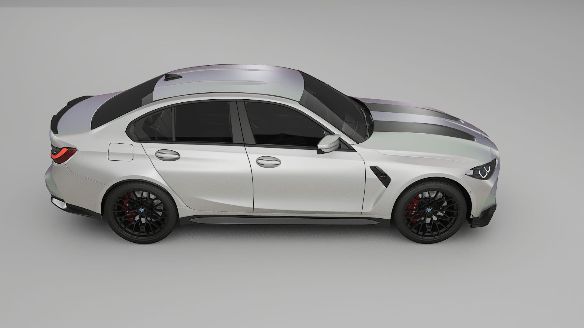 BMW M3 G80 Competition CS TPU Paint Protection Film | NEBULA Color Change PPF Full Pre-Cut Kit