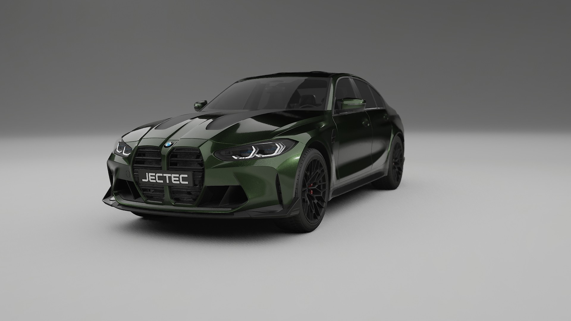 BMW M3 G80 Competition CS TPU Paint Protection Film | LAGOON Color Change PPF Full Pre-Cut Kit