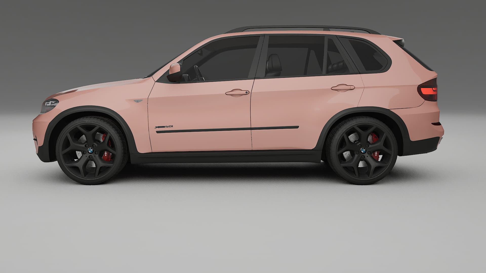 BMW X5 E70 TPU Paint Protection Film | BLUSH Color Change PPF Full Pre-Cut Kit