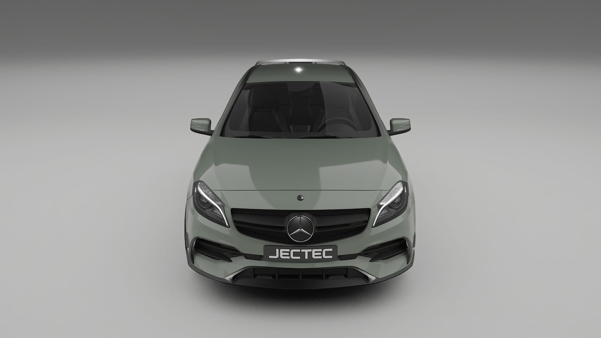 Mercedes A45 AMG W176 TPU Paint Protection Film | SLATE Color Change PPF Full Pre-Cut Kit