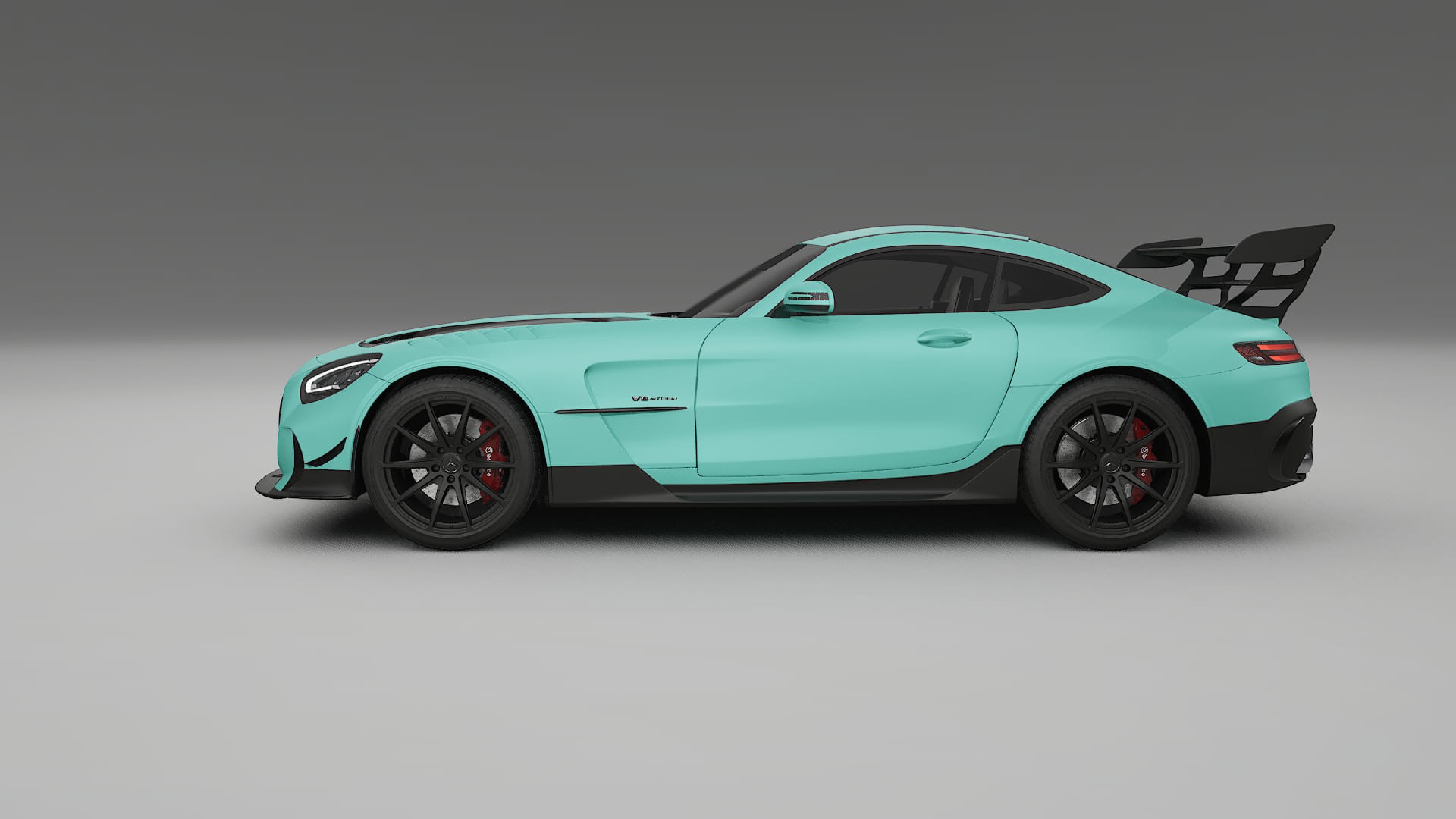 Mercedes AMG GT Black Series C192 Coupe TPU Paint Protection Film | FROST Color Change PPF Full Pre-Cut Kit