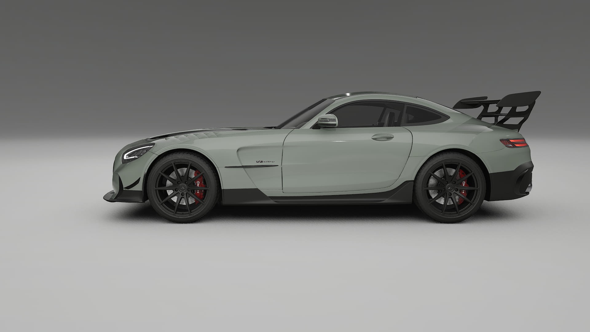 Mercedes AMG GT Black Series C192 Coupe TPU Paint Protection Film | SLATE Color Change PPF Full Pre-Cut Kit