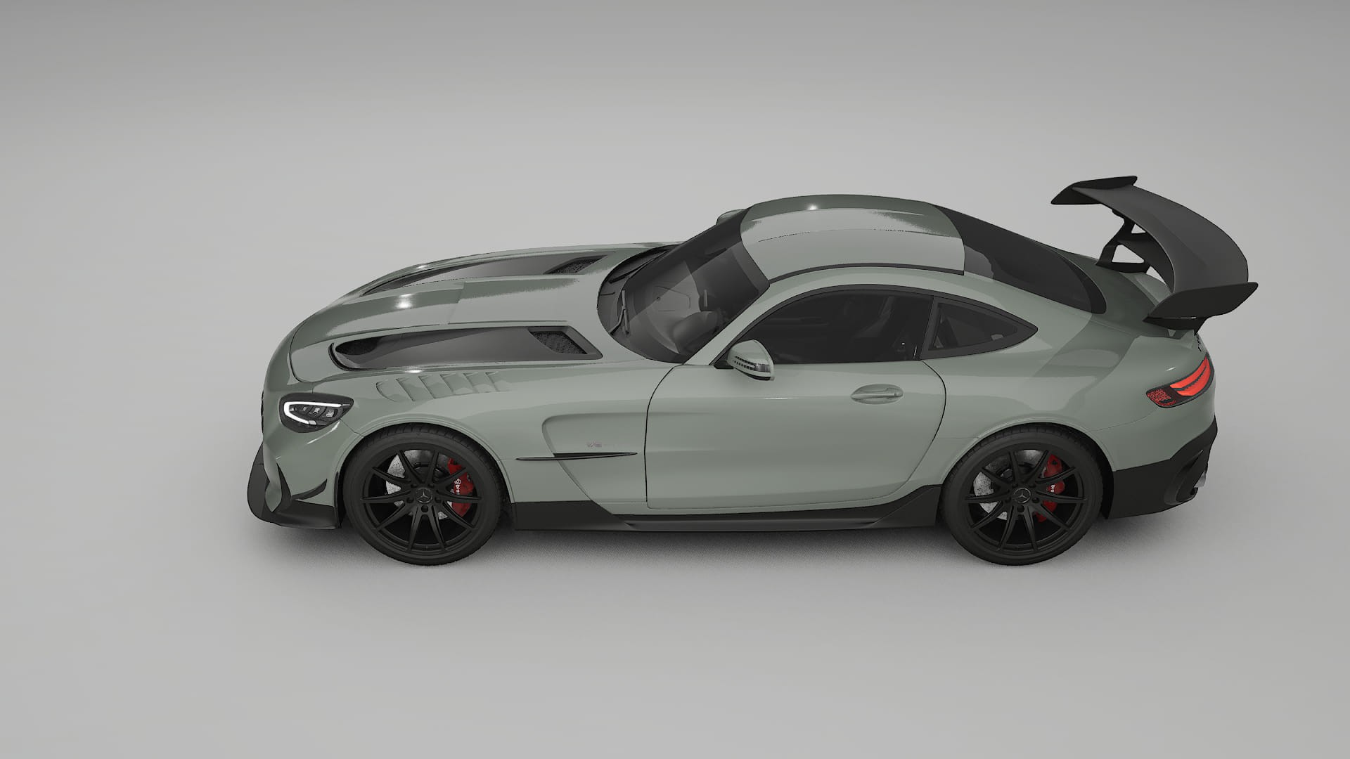 Mercedes AMG GT Black Series C192 Coupe TPU Paint Protection Film | SLATE Color Change PPF Full Pre-Cut Kit