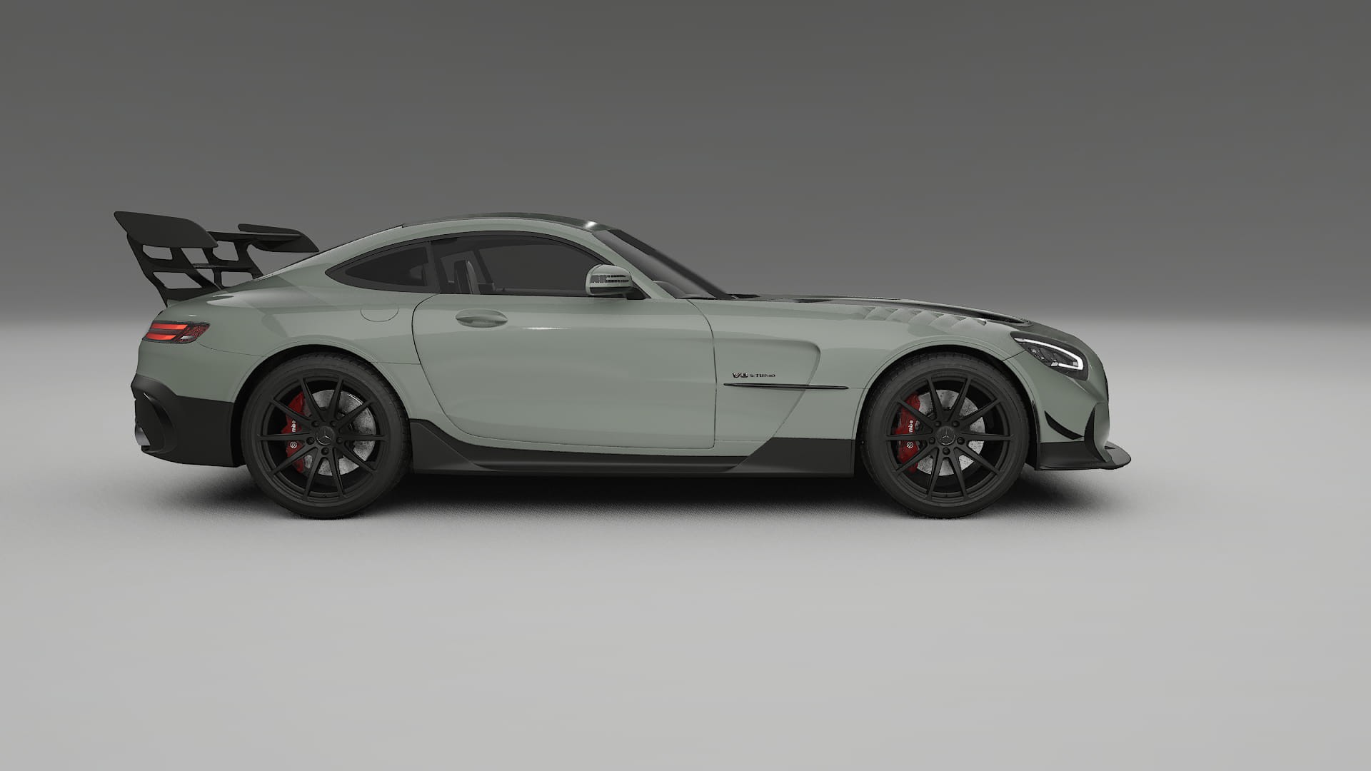 Mercedes AMG GT Black Series C192 Coupe TPU Paint Protection Film | SLATE Color Change PPF Full Pre-Cut Kit