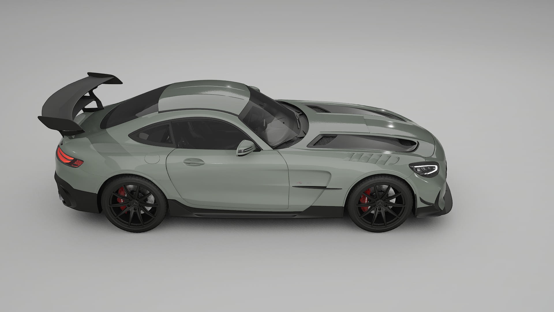 Mercedes AMG GT Black Series C192 Coupe TPU Paint Protection Film | SLATE Color Change PPF Full Pre-Cut Kit