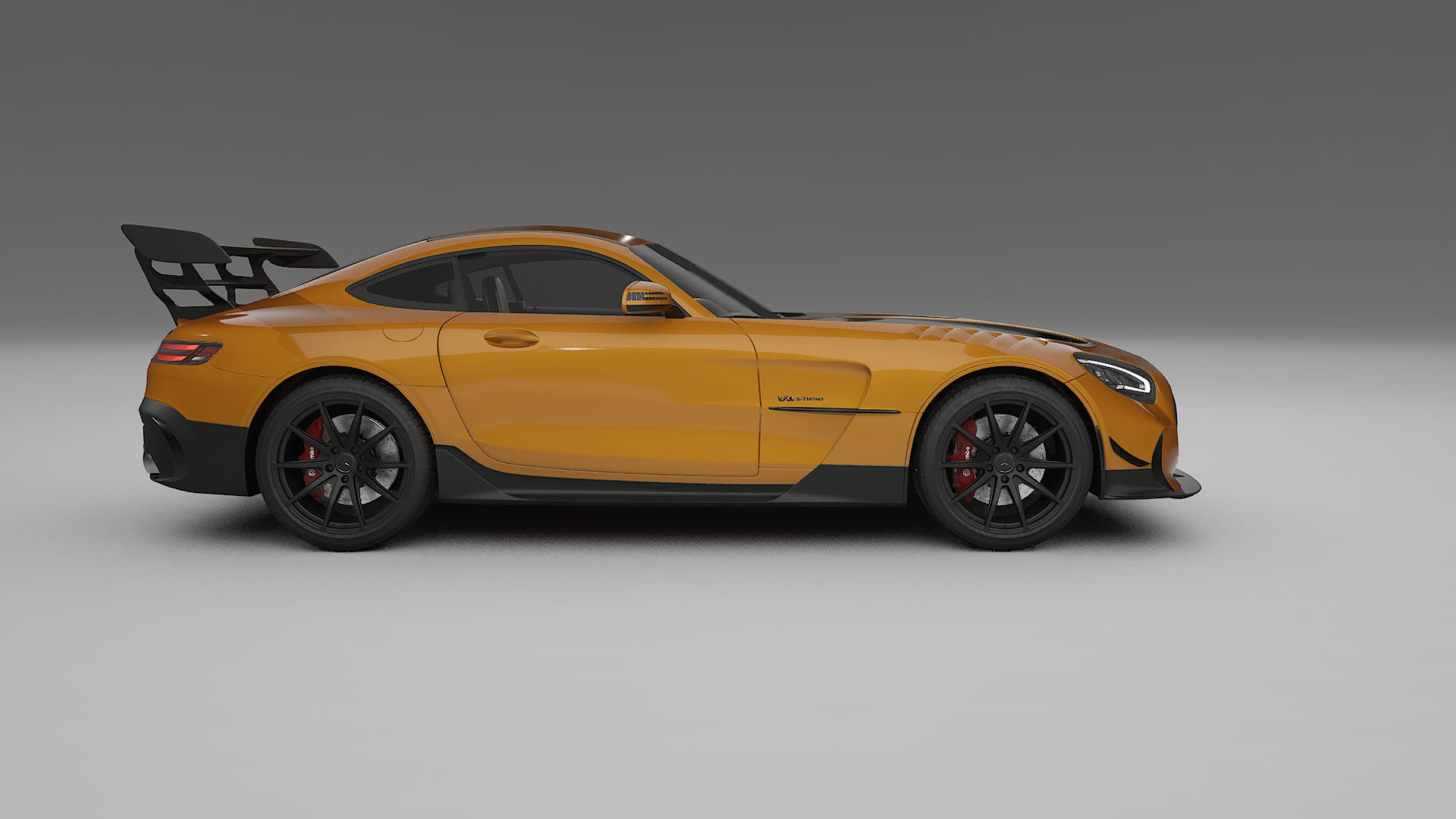 Mercedes AMG GT Black Series C192 Coupe TPU Paint Protection Film | DAISY Color Change PPF Full Pre-Cut Kit