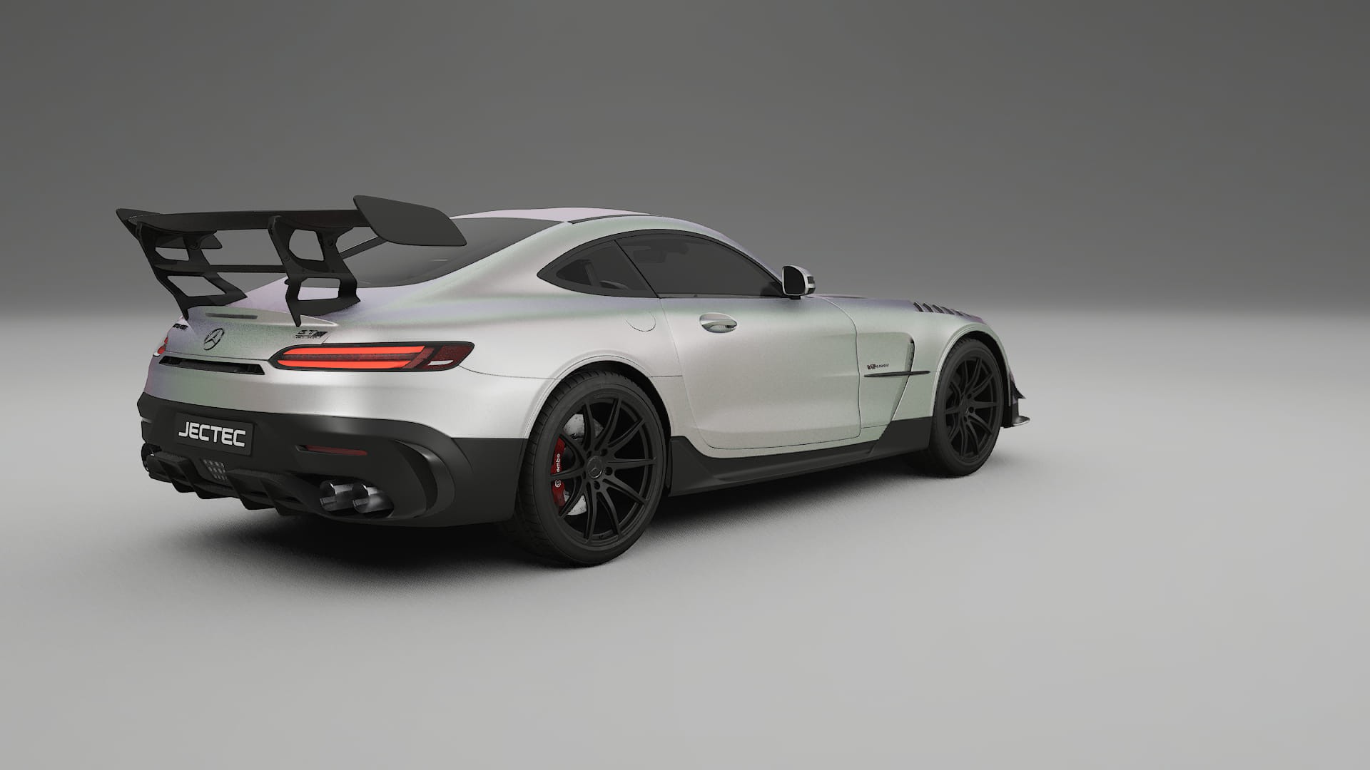 Mercedes AMG GT Black Series C192 Coupe TPU Paint Protection Film | NEBULA Color Change PPF Full Pre-Cut Kit