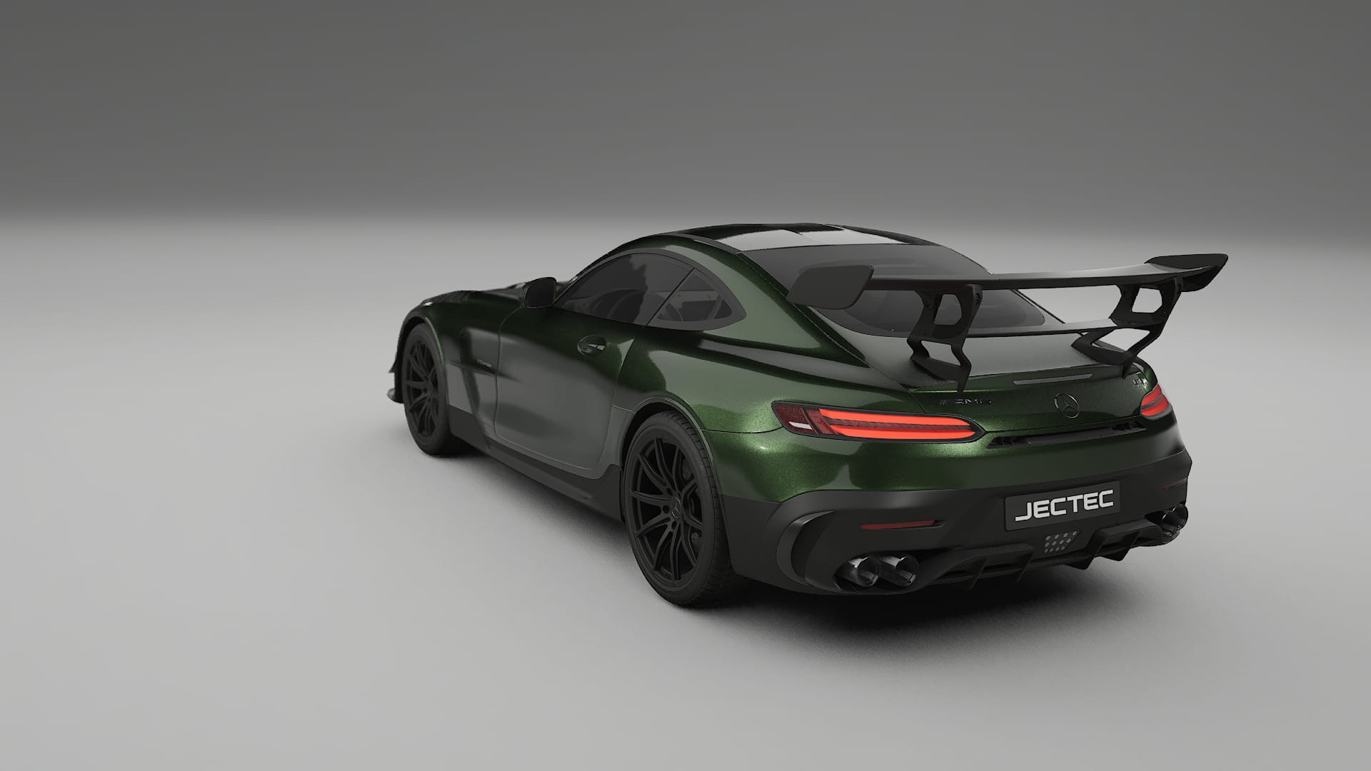 Mercedes AMG GT Black Series C192 Coupe TPU Paint Protection Film | LAGOON Color Change PPF Full Pre-Cut Kit