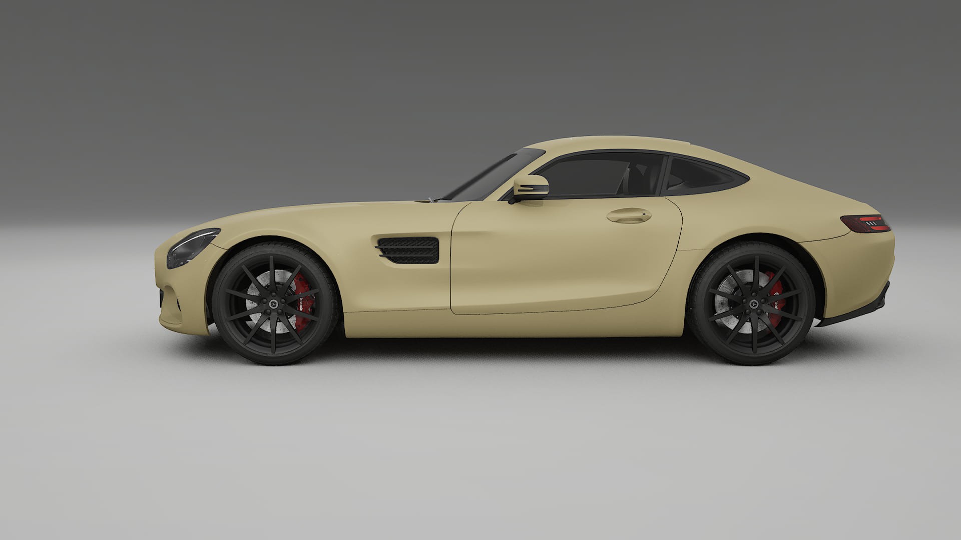 Mercedes AMG GT C190 Coupe TPU Paint Protection Film | SAND Color Change PPF Full Pre-Cut Kit