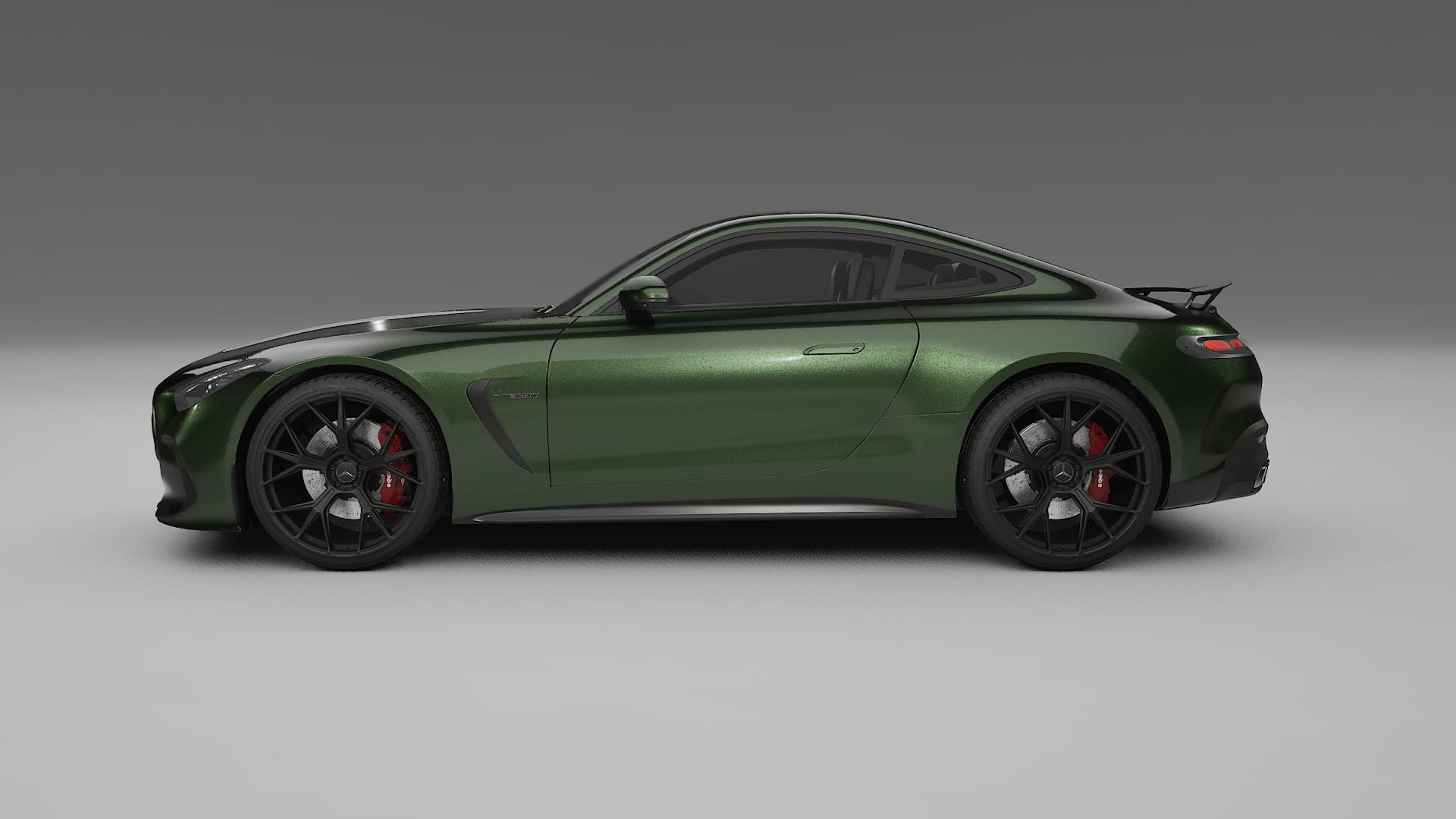 Mercedes AMG GT Coupe C192 TPU Paint Protection Film | LAGOON Color Change PPF Full Pre-Cut Kit