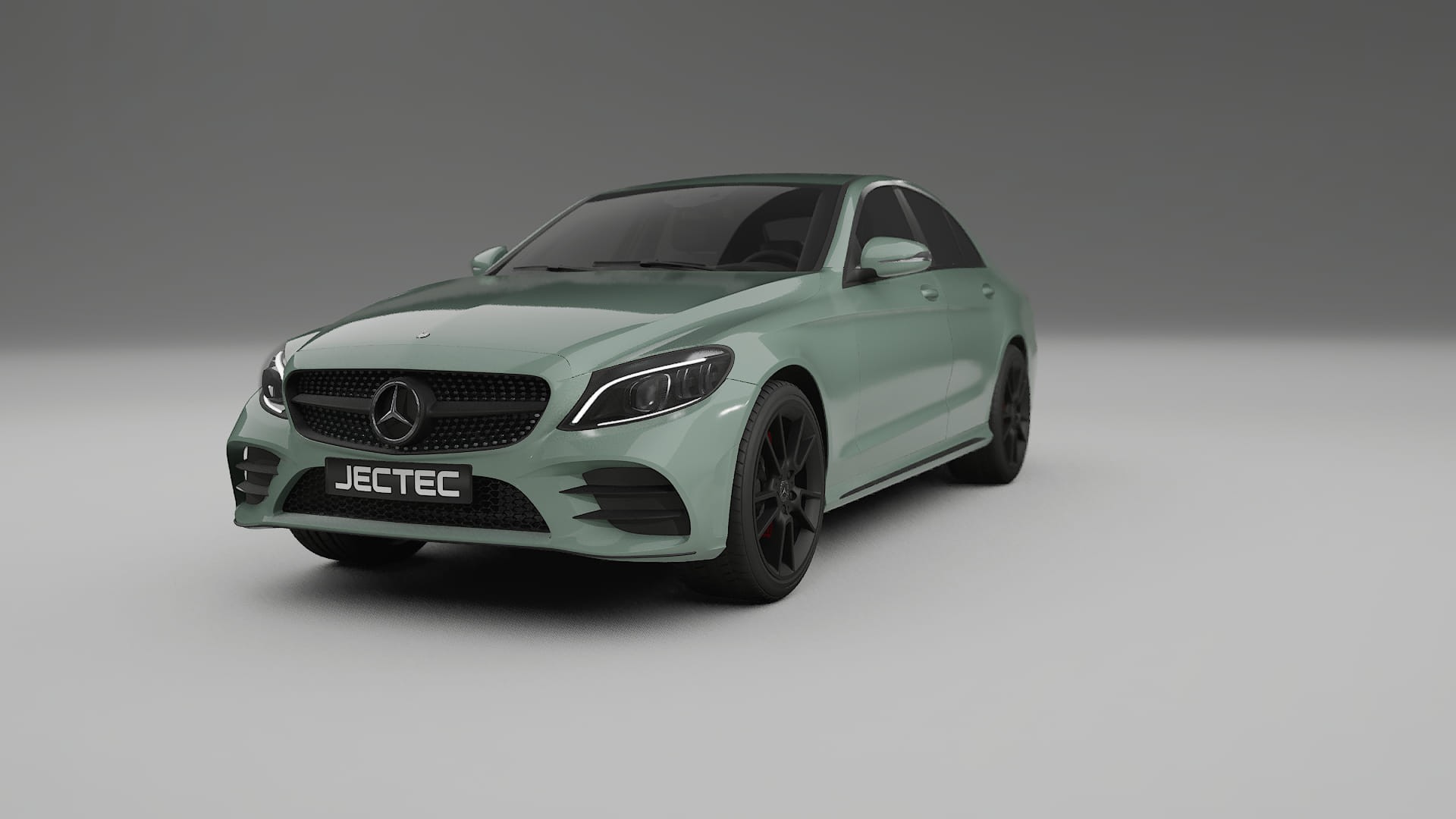 Mercedes C-Class W205 AMG sedan TPU Paint Protection Film | CINDER Color Change PPF Full Pre-Cut Kit