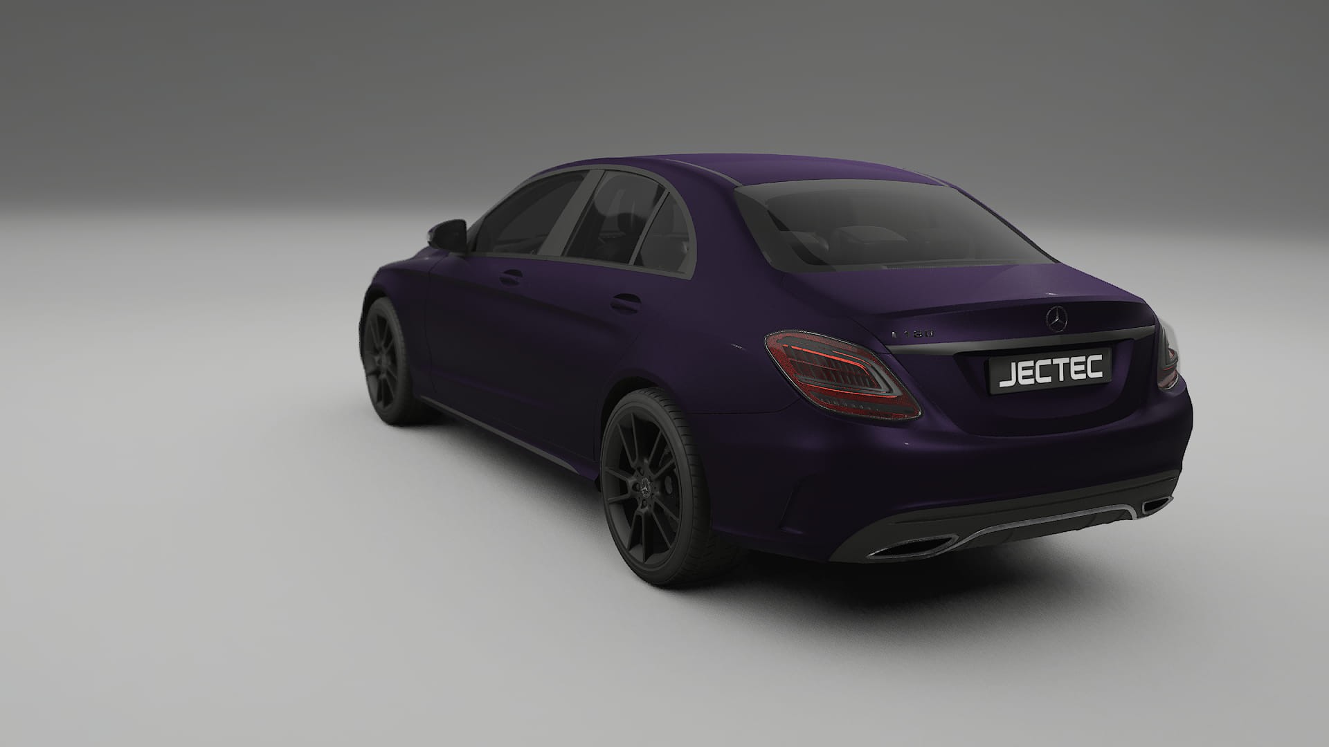Mercedes C-Class W205 AMG sedan TPU Paint Protection Film | VIOLET Color Change PPF Full Pre-Cut Kit
