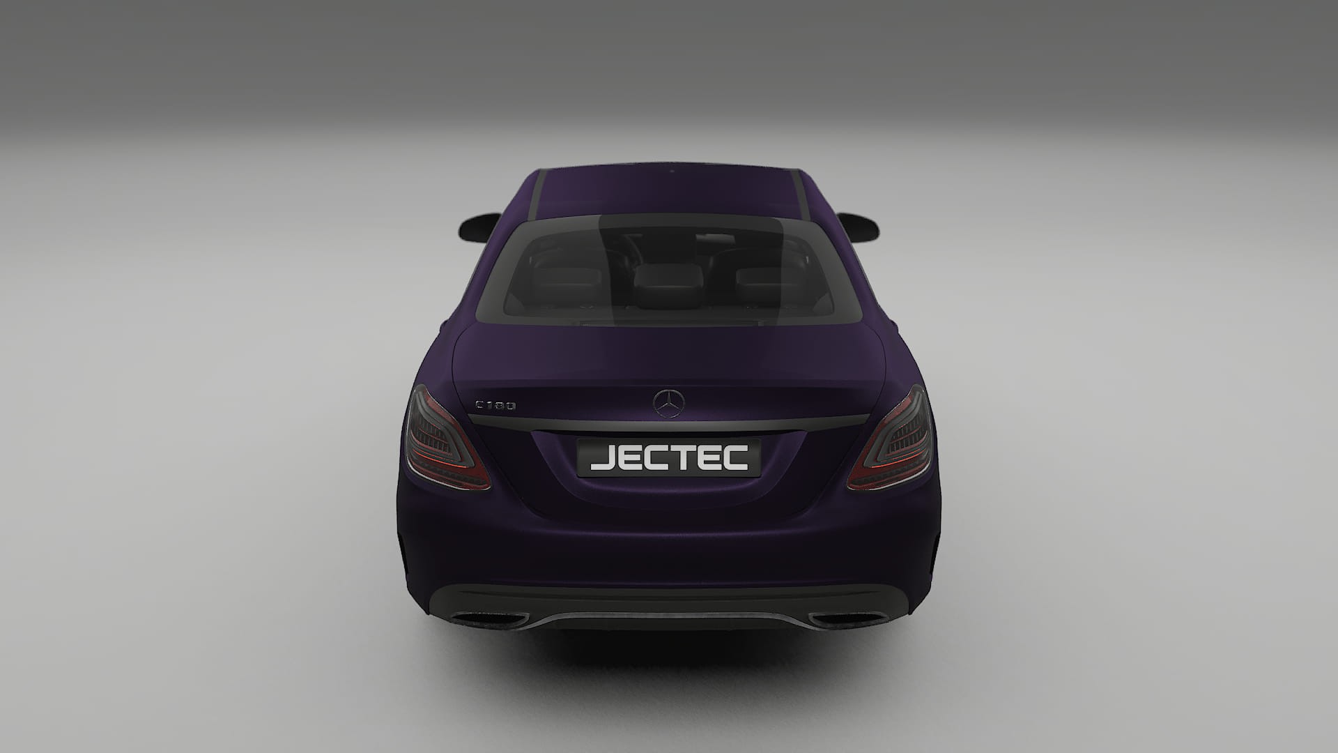 Mercedes C-Class W205 AMG sedan TPU Paint Protection Film | VIOLET Color Change PPF Full Pre-Cut Kit