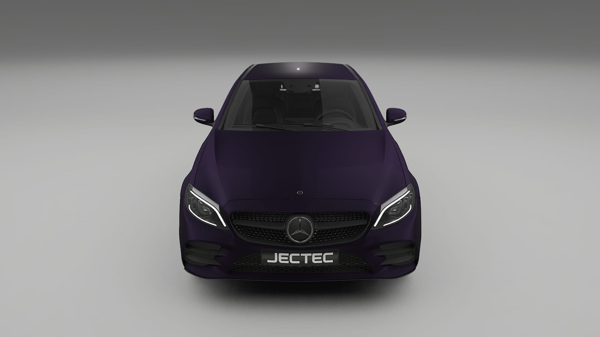 Mercedes C-Class W205 AMG sedan TPU Paint Protection Film | VIOLET Color Change PPF Full Pre-Cut Kit