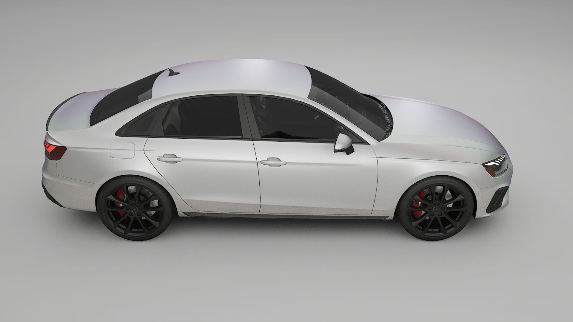 Audi S4 Sedan B9 facelift LCI TPU Paint Protection Film | NEBULA Color Change PPF Full Pre-Cut Kit
