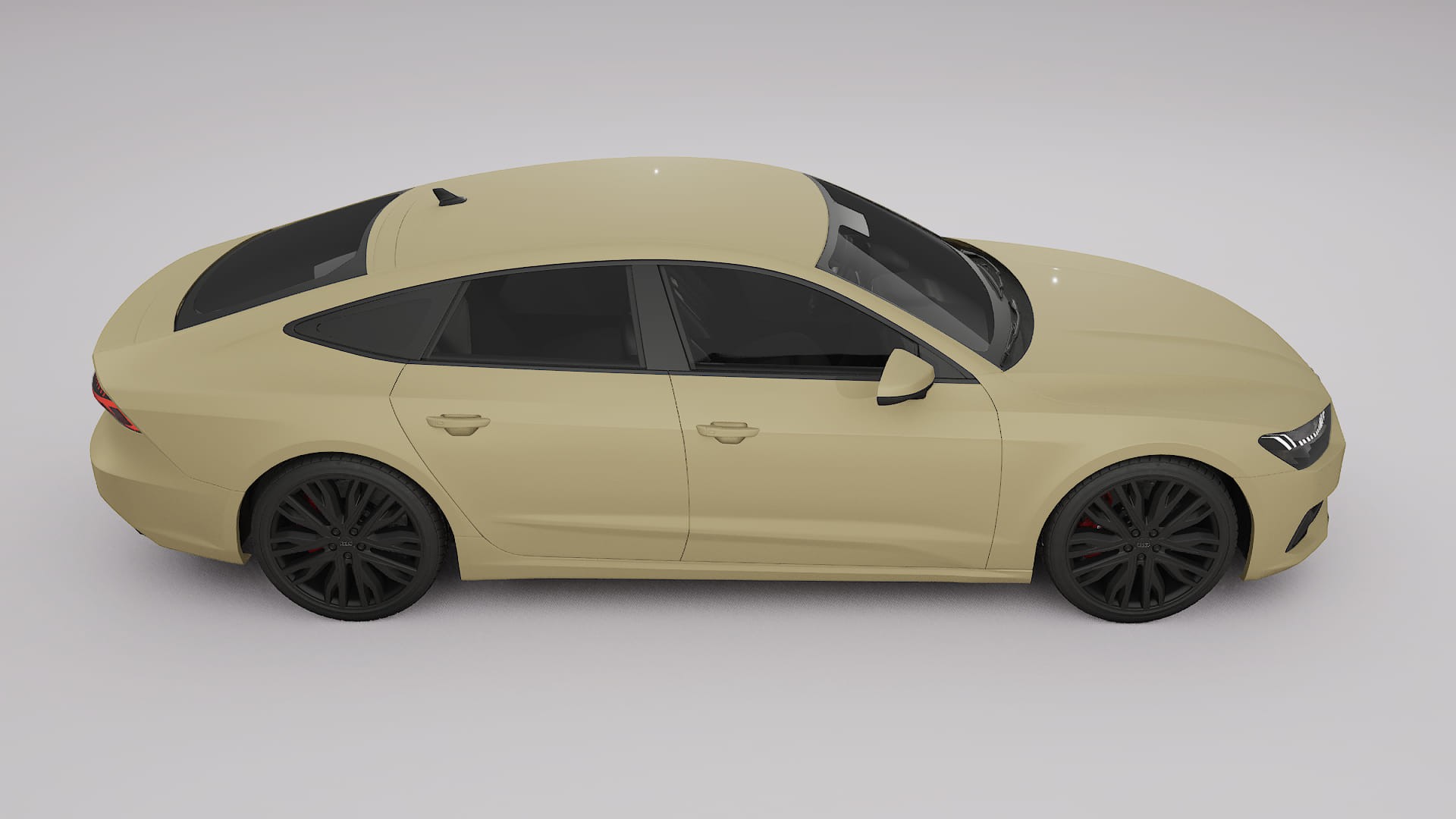 Audi A7 C8 Sportback prefacelift pre-LCI TPU Paint Protection Film | SAND Color Change PPF Full Pre-Cut Kit