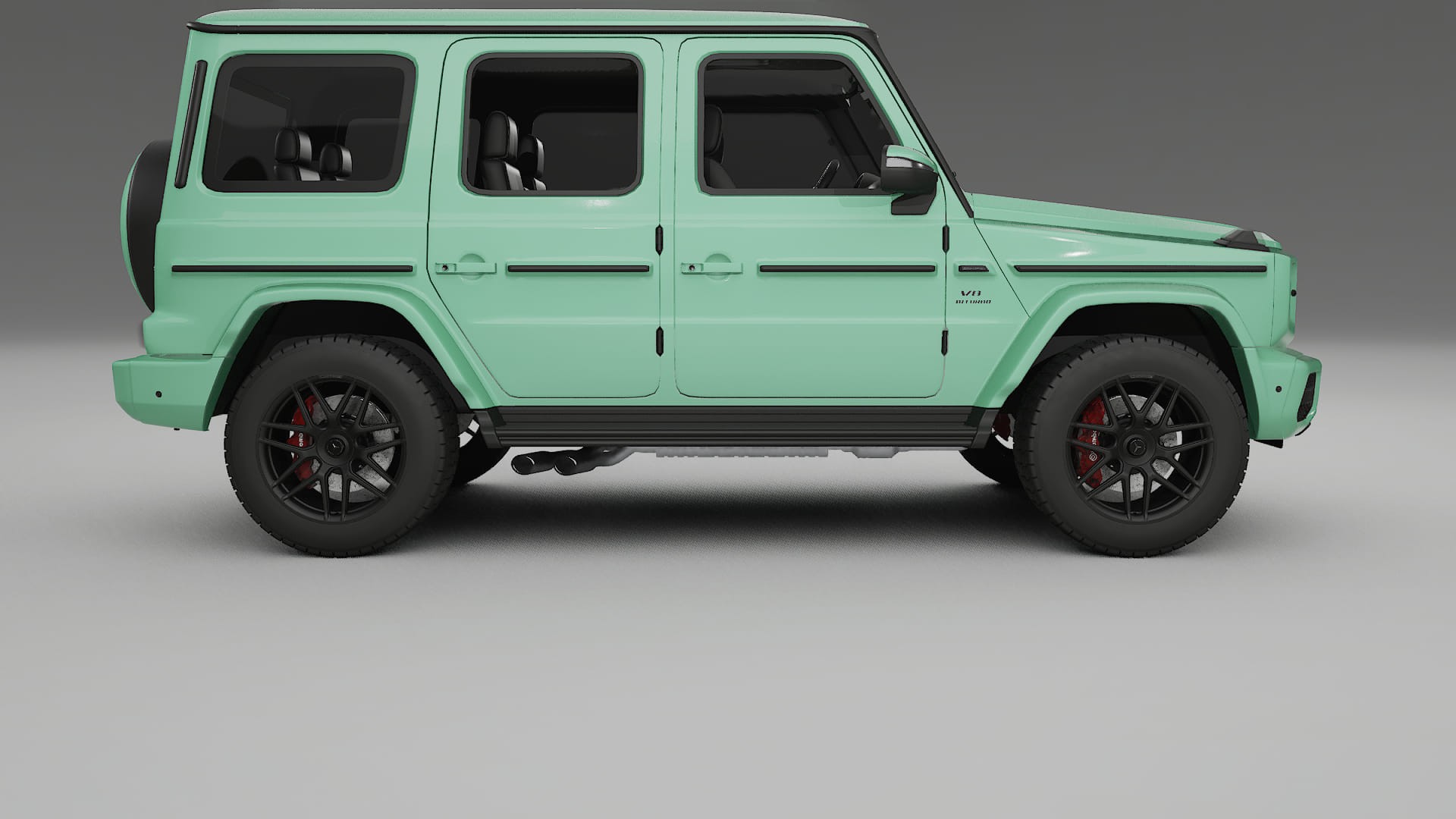 Mercedes G63 AMG W463A TPU Paint Protection Film | DUSTY Color Change PPF Full Pre-Cut Kit