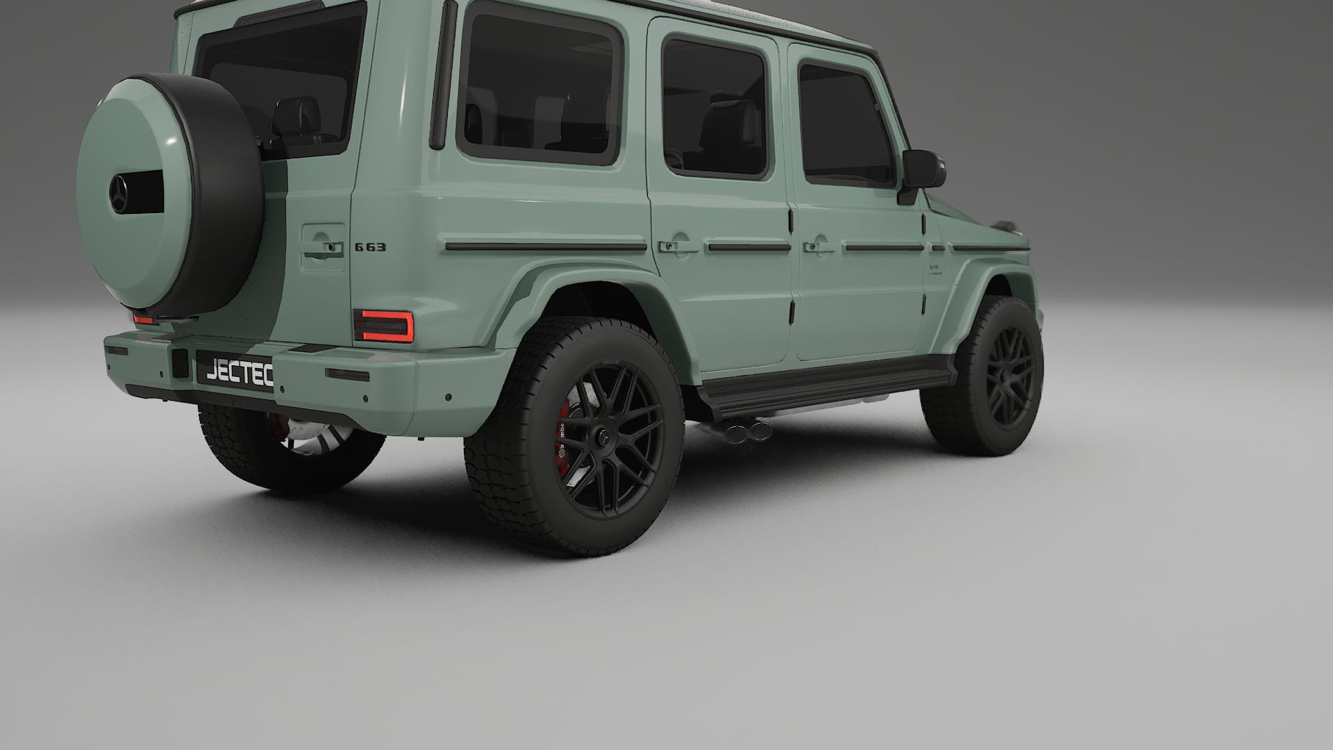 Mercedes G63 AMG W463A TPU Paint Protection Film | CINDER Color Change PPF Full Pre-Cut Kit