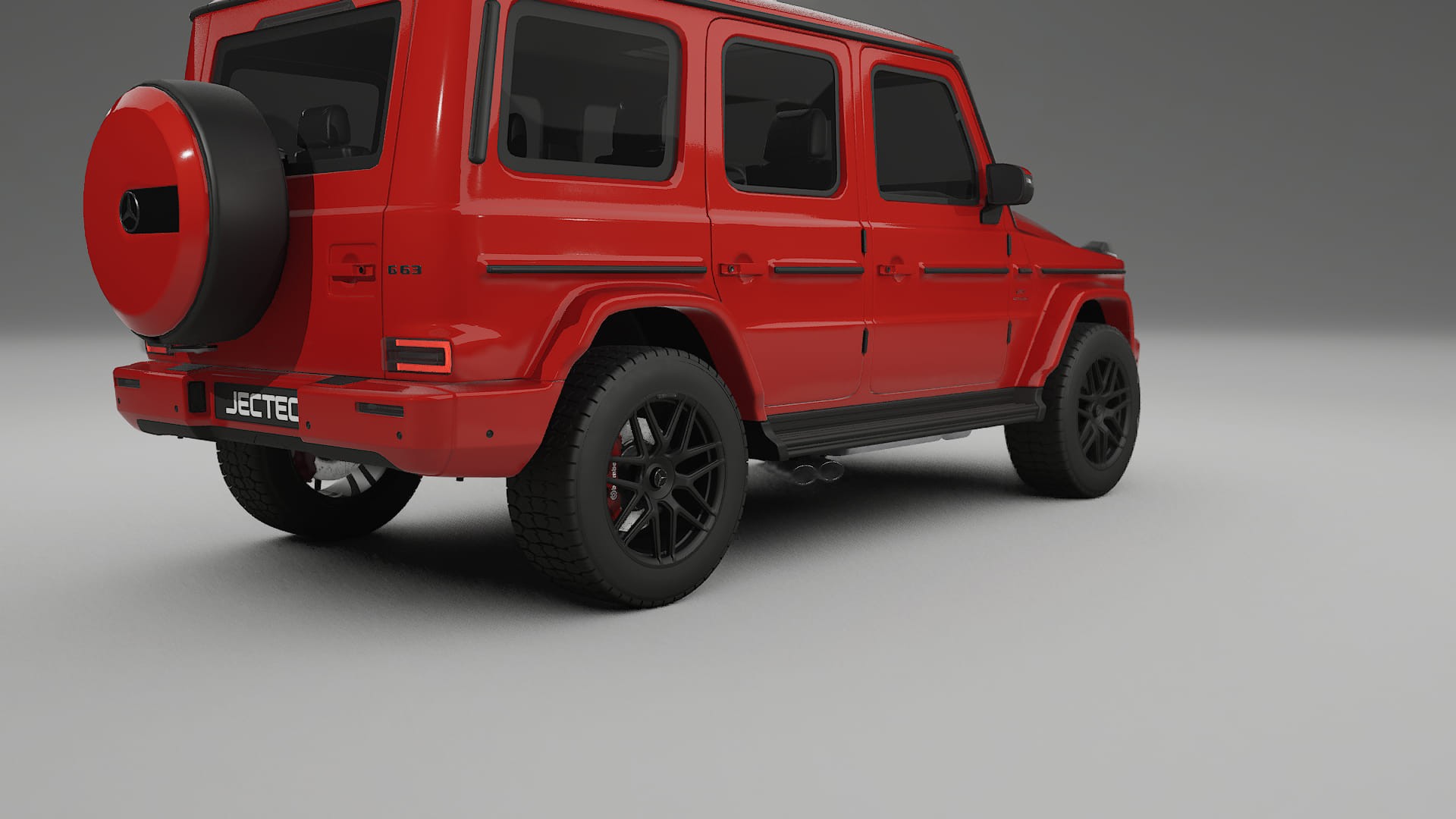 Mercedes G63 AMG W463A TPU Paint Protection Film | BLAZE Color Change PPF Full Pre-Cut Kit