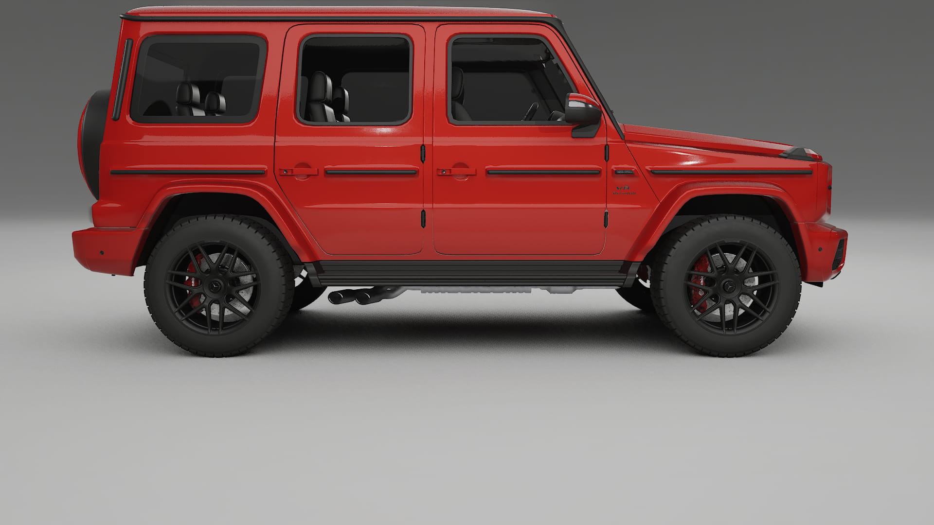 Mercedes G63 AMG W463A TPU Paint Protection Film | BLAZE Color Change PPF Full Pre-Cut Kit