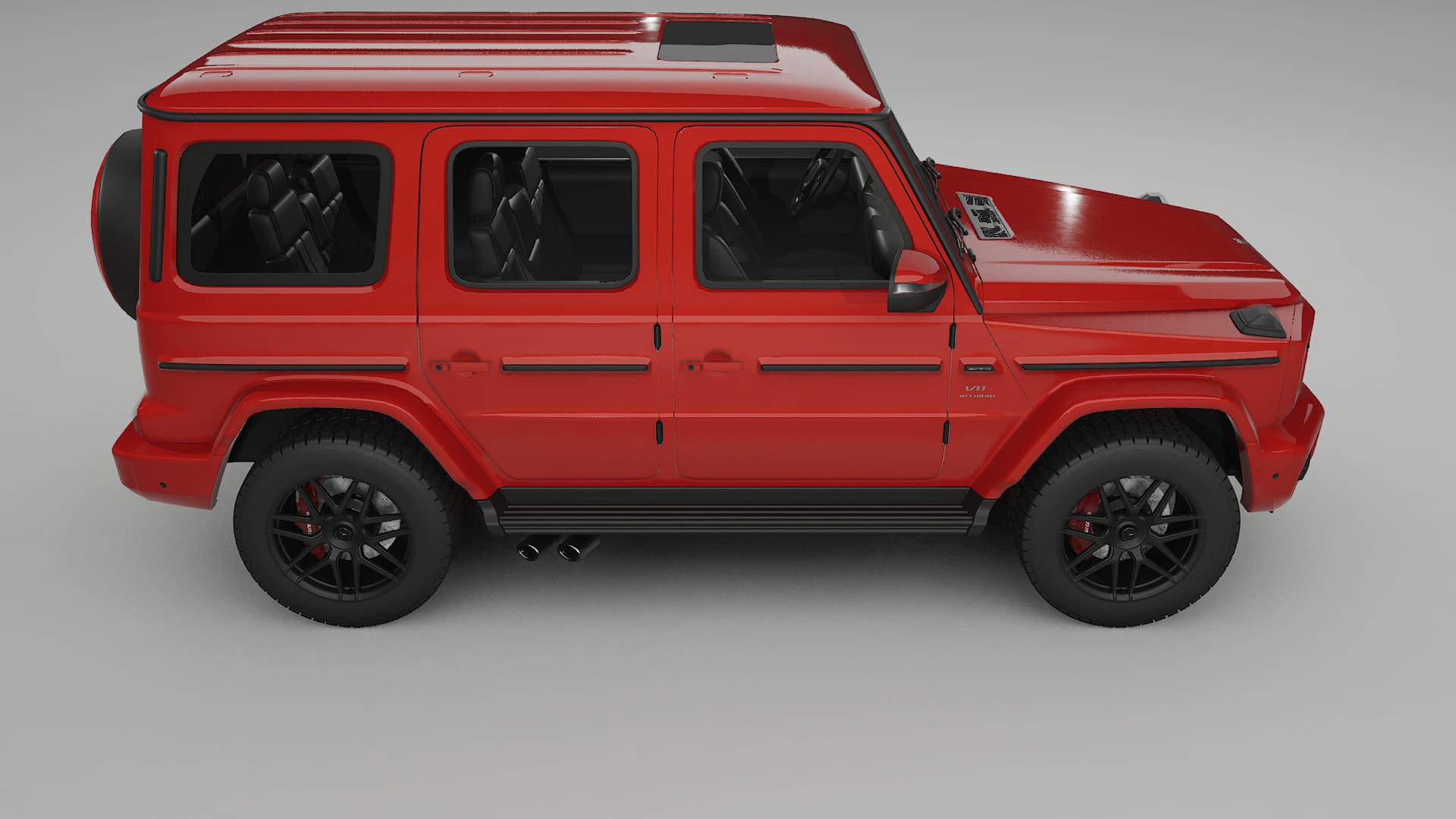 Mercedes G63 AMG W463A TPU Paint Protection Film | BLAZE Color Change PPF Full Pre-Cut Kit