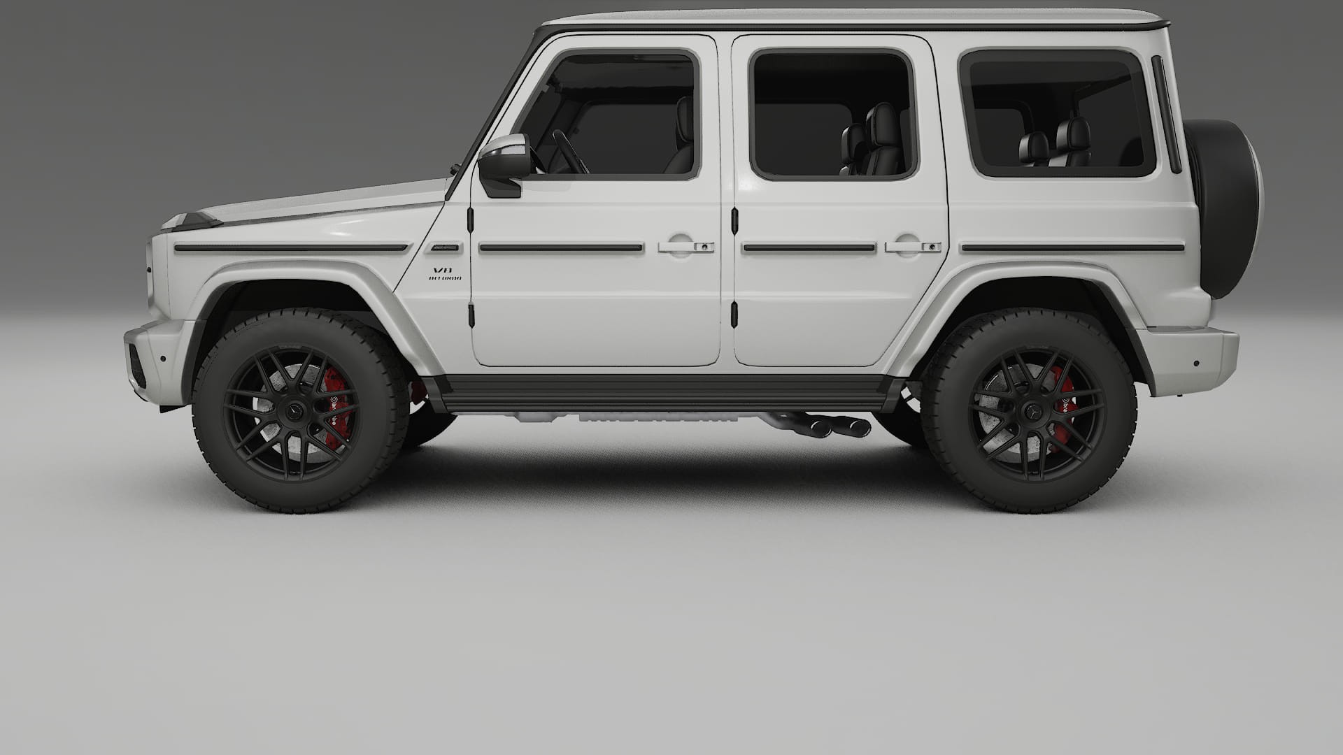 Mercedes G63 AMG W463A TPU Paint Protection Film | PEARL Color Change PPF Full Pre-Cut Kit