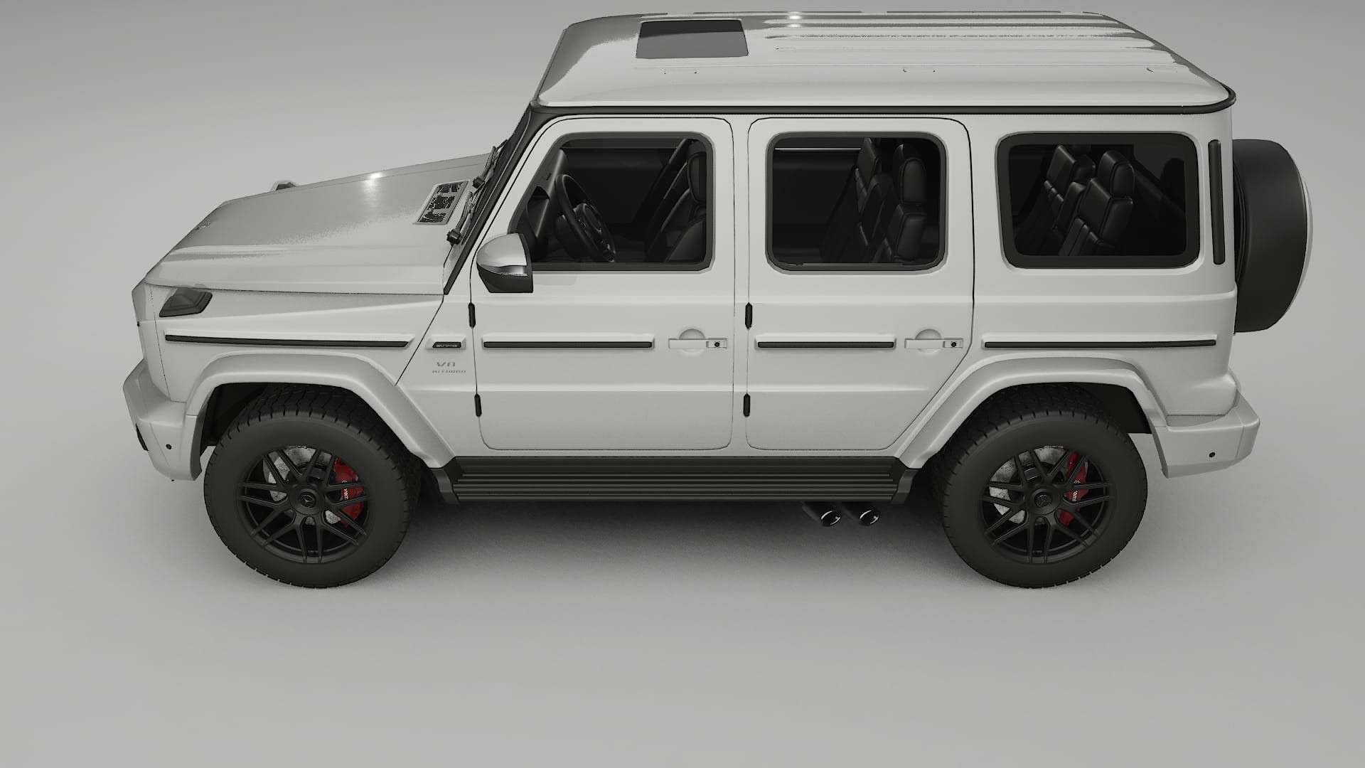 Mercedes G63 AMG W463A TPU Paint Protection Film | PEARL Color Change PPF Full Pre-Cut Kit