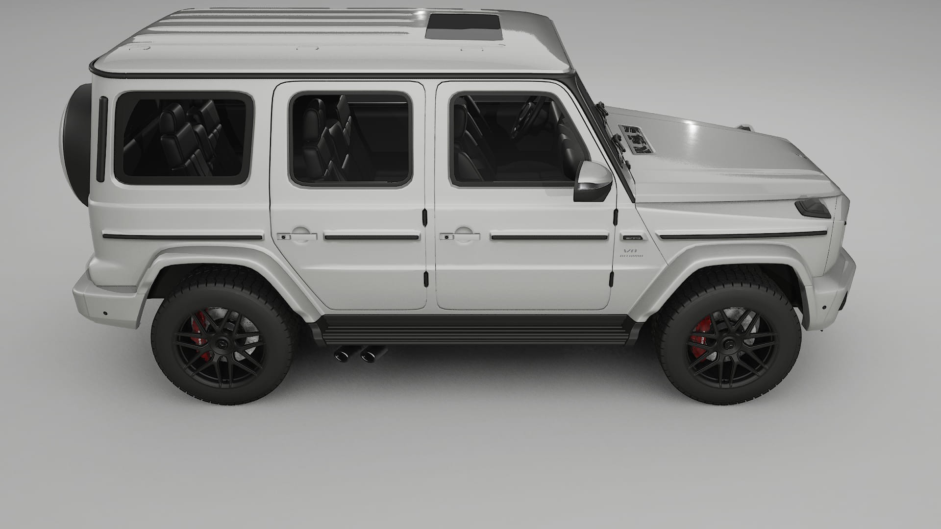 Mercedes G63 AMG W463A TPU Paint Protection Film | PEARL Color Change PPF Full Pre-Cut Kit