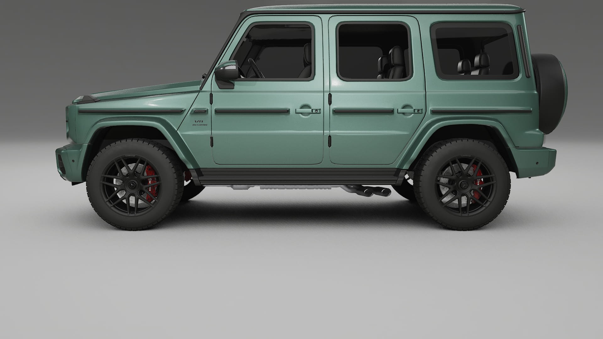 Mercedes G63 AMG W463A TPU Paint Protection Film | EVERGREEN Color Change PPF Full Pre-Cut Kit