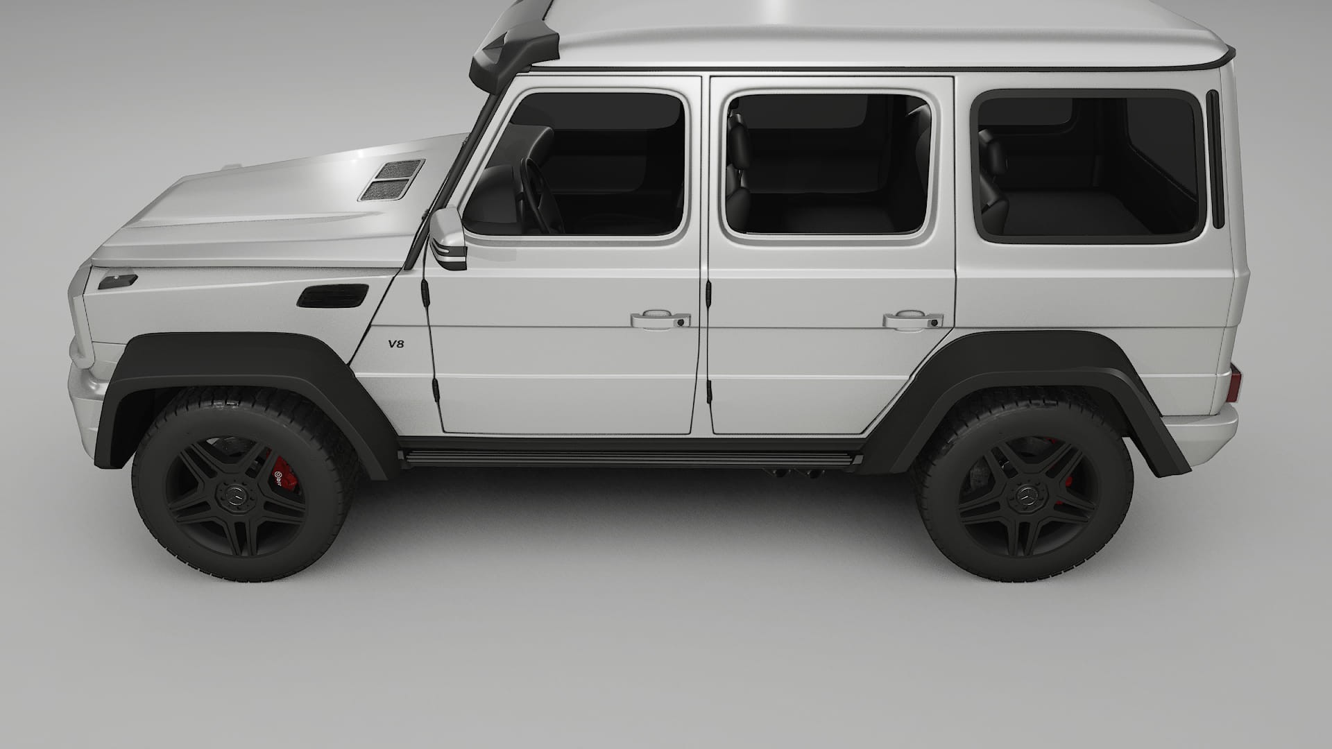 Mercedes G-class 4x4 W463 TPU Paint Protection Film | OPAL Color Change PPF Full Pre-Cut Kit