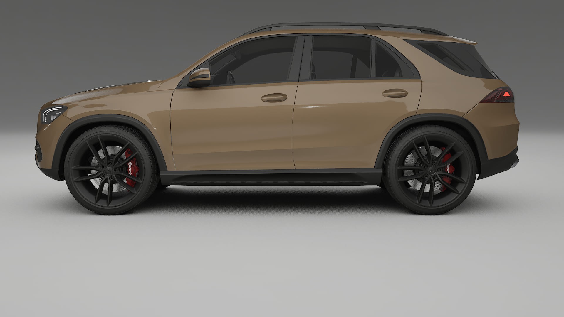 Mercedes GLE W167 TPU Paint Protection Film | SAHARA Color Change PPF Full Pre-Cut Kit