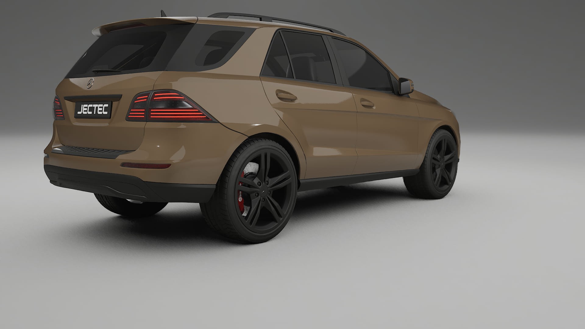 Mercedes M-class W166 TPU Paint Protection Film | SAHARA Color Change PPF Full Pre-Cut Kit