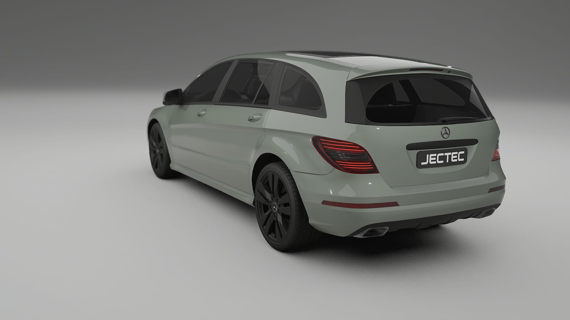 Mercedes R-class W251 facelift LCI TPU Paint Protection Film | SLATE Color Change PPF Full Pre-Cut Kit