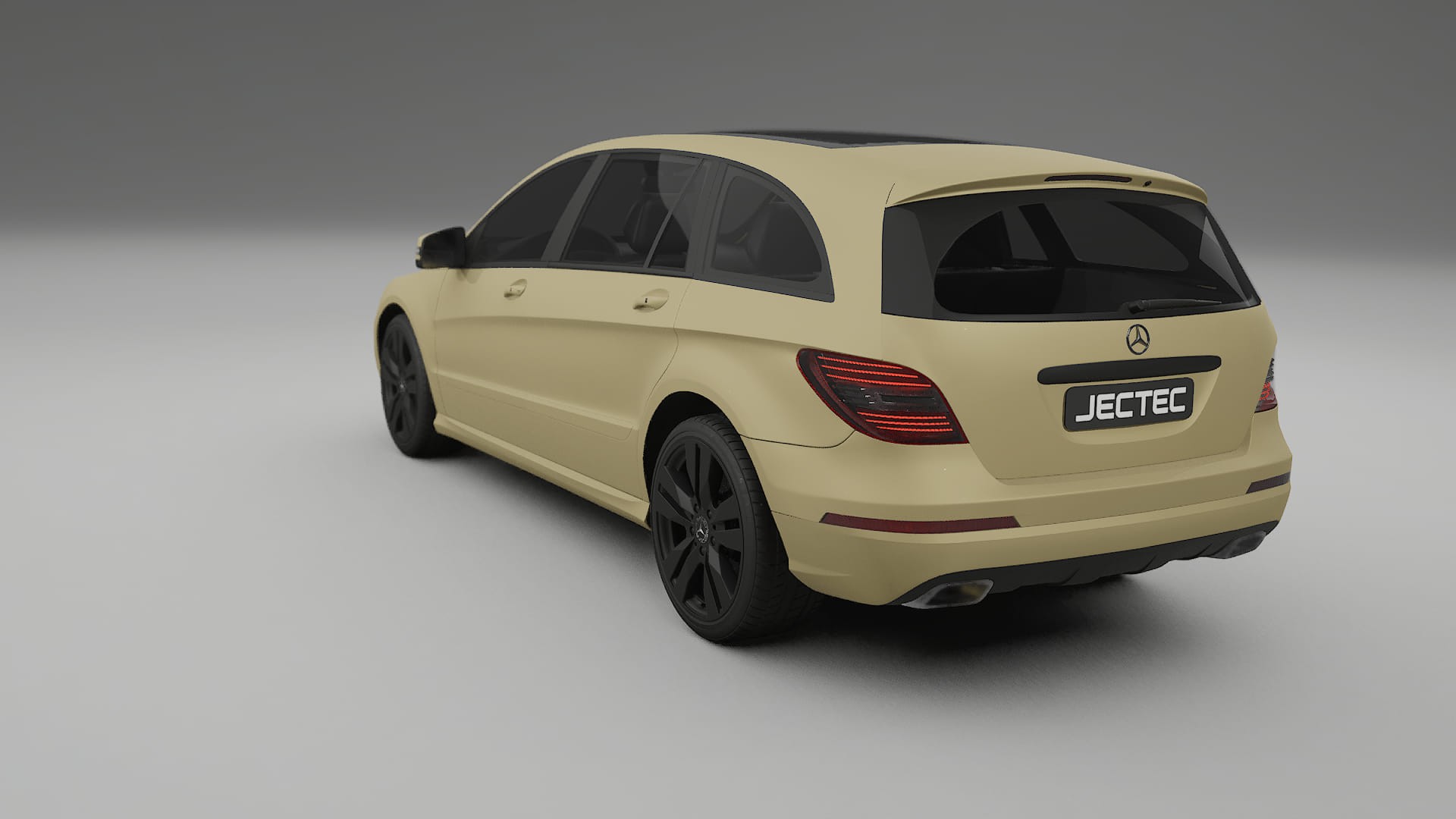 Mercedes R-class W251 facelift LCI TPU Paint Protection Film | SAND Color Change PPF Full Pre-Cut Kit