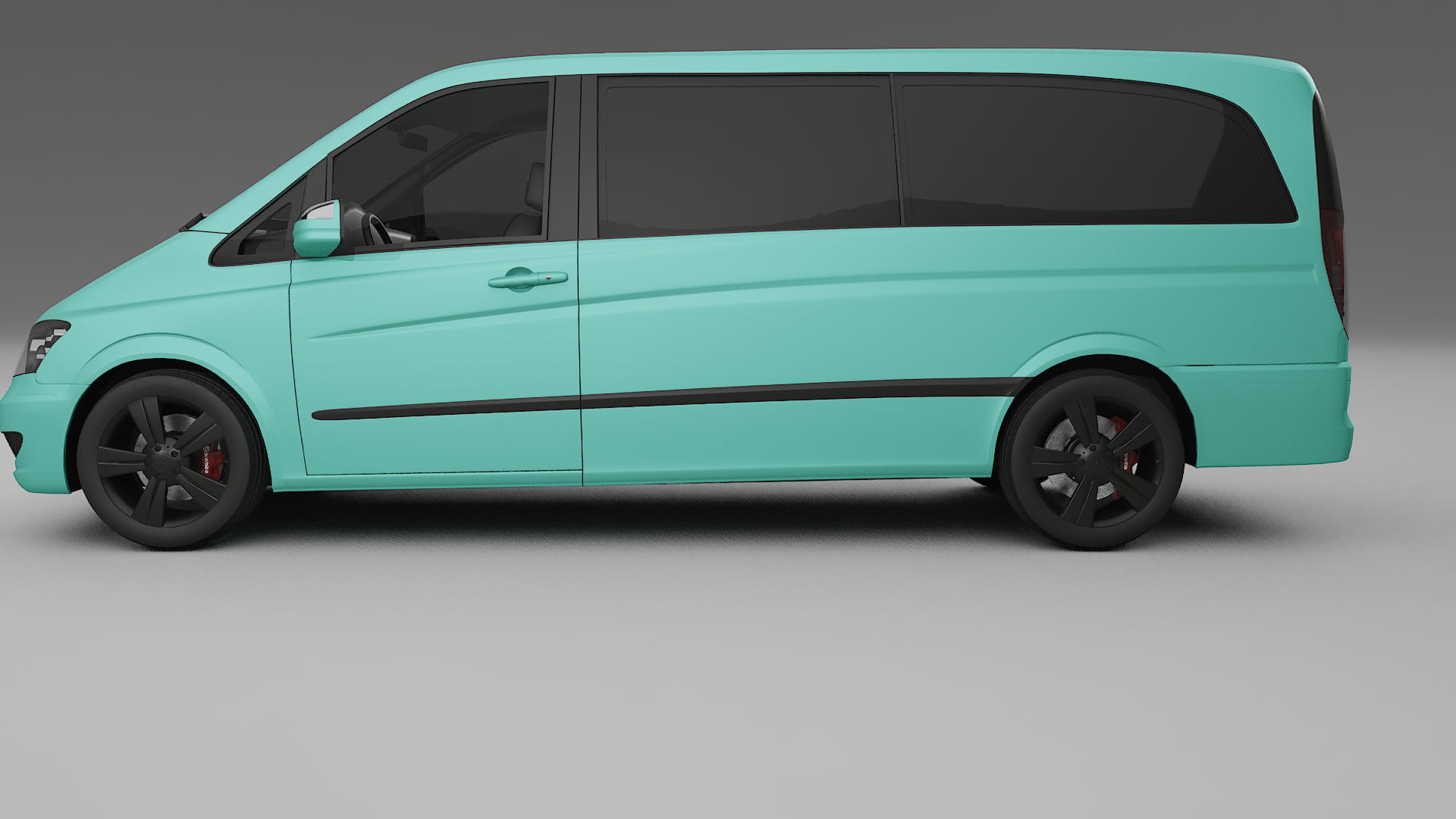 Mercedes Viano Extralong W439 Facelift LCI TPU Paint Protection Film | FROST Color Change PPF Full Pre-Cut Kit